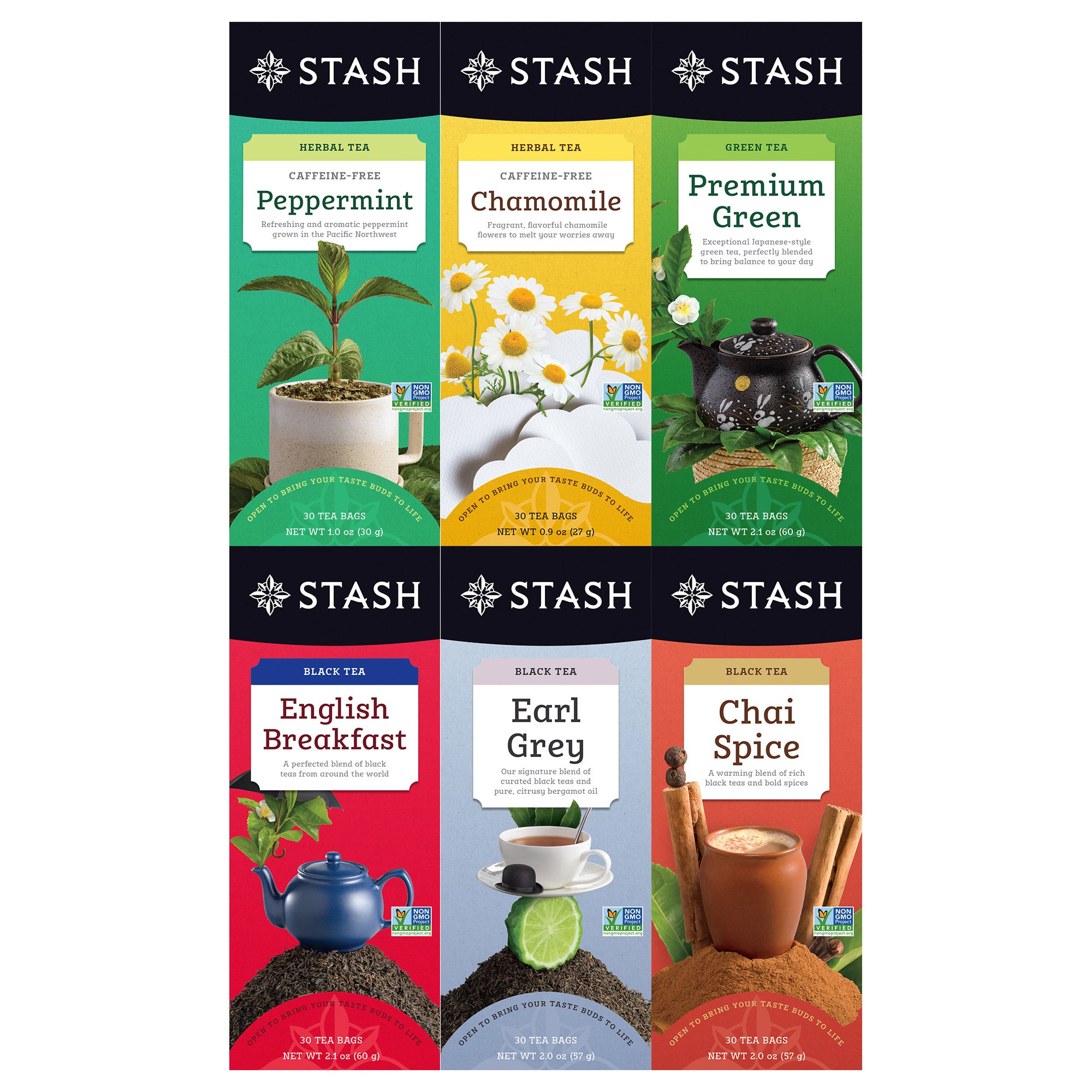 Stash Tea, Variety Pack, 180-count
