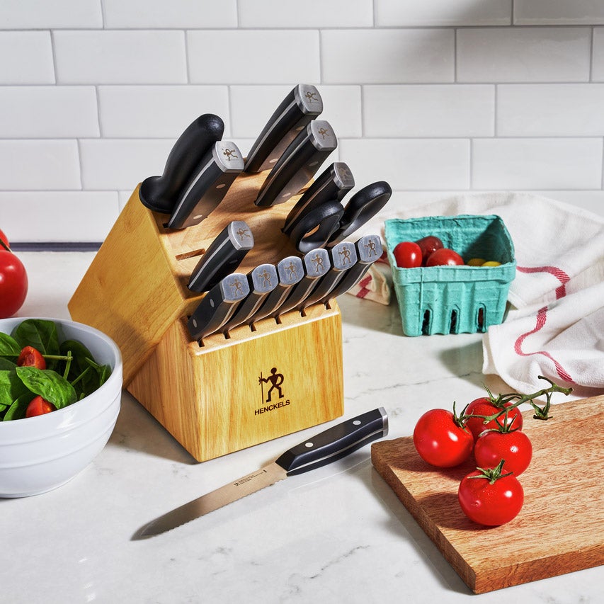 Henckels International Refined 15-piece Knife Block Set