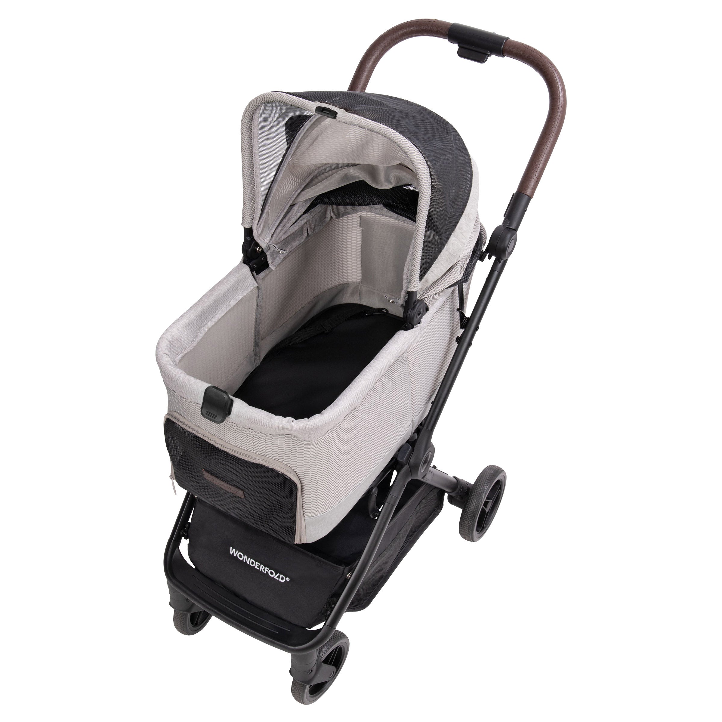 WonderFold Pet Bella Pet Stroller with Quick Fold Technology