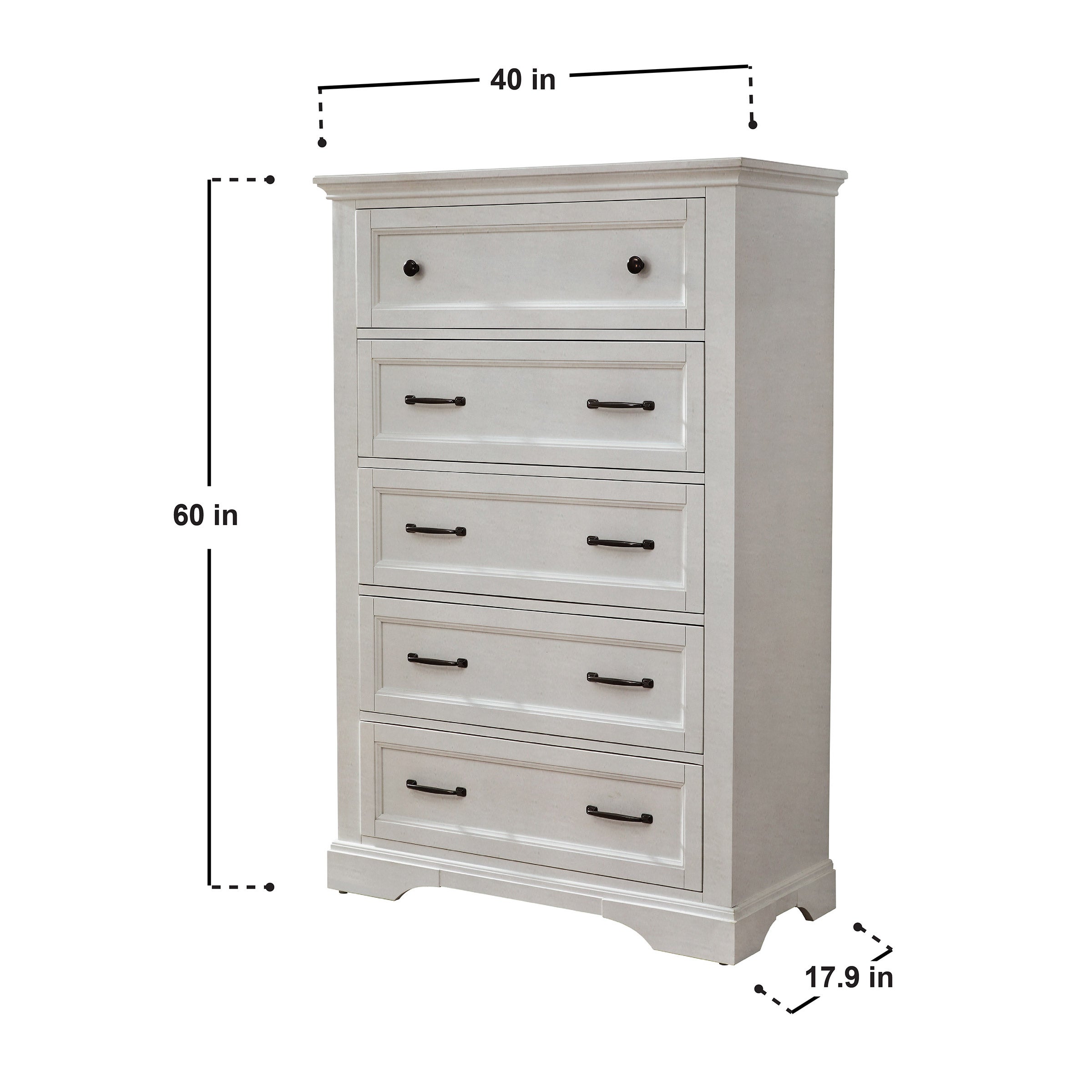 Pierce 5 Drawer Chest