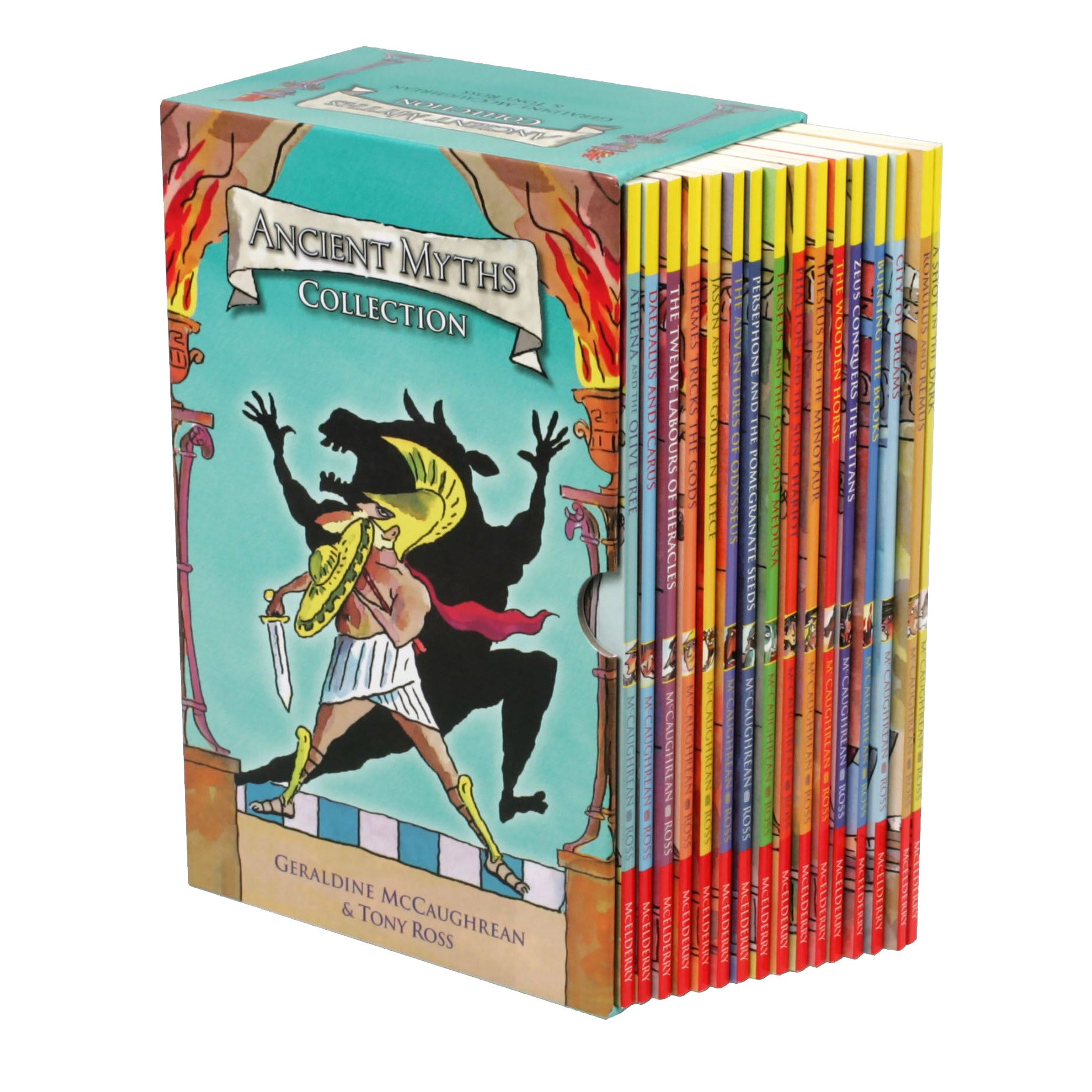 Ancient Myths Collection: 16 Book Box Set by Geraldine McCaughrean and Tony Ross