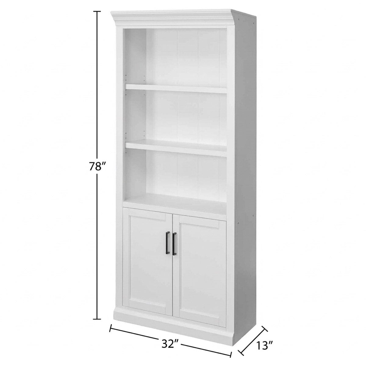 Abby 3-piece Bookcase Wall