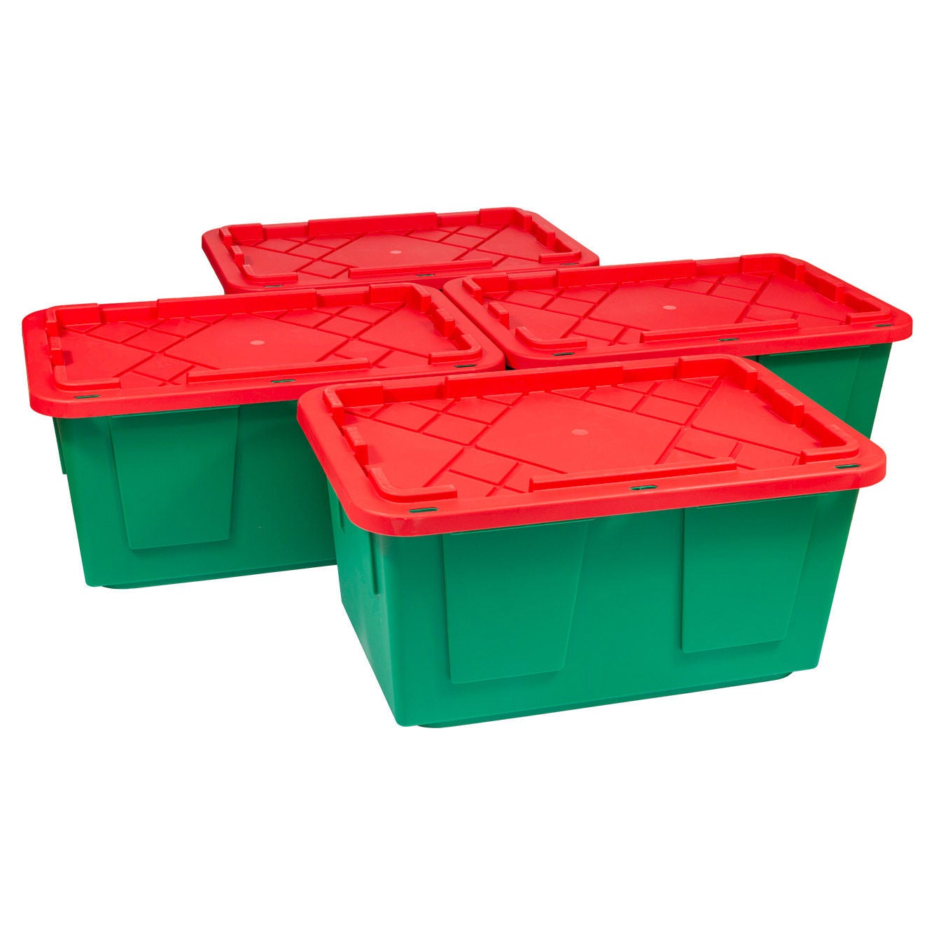 Greenmade 27 Gallon Storage Bin, 4-pack