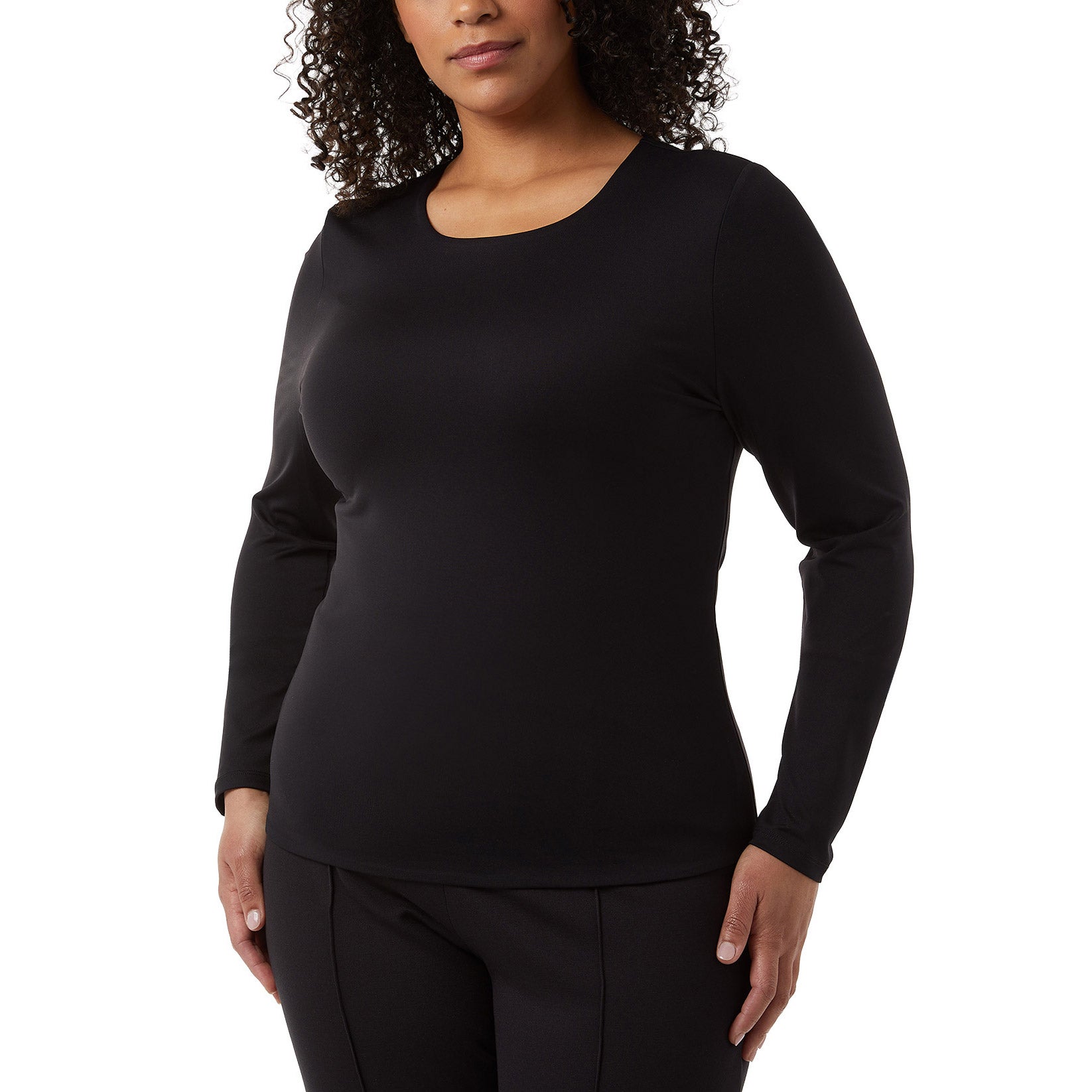 Layer Zero by 32 Degrees Women's Double Layer Long Sleeve Top, 2-pack