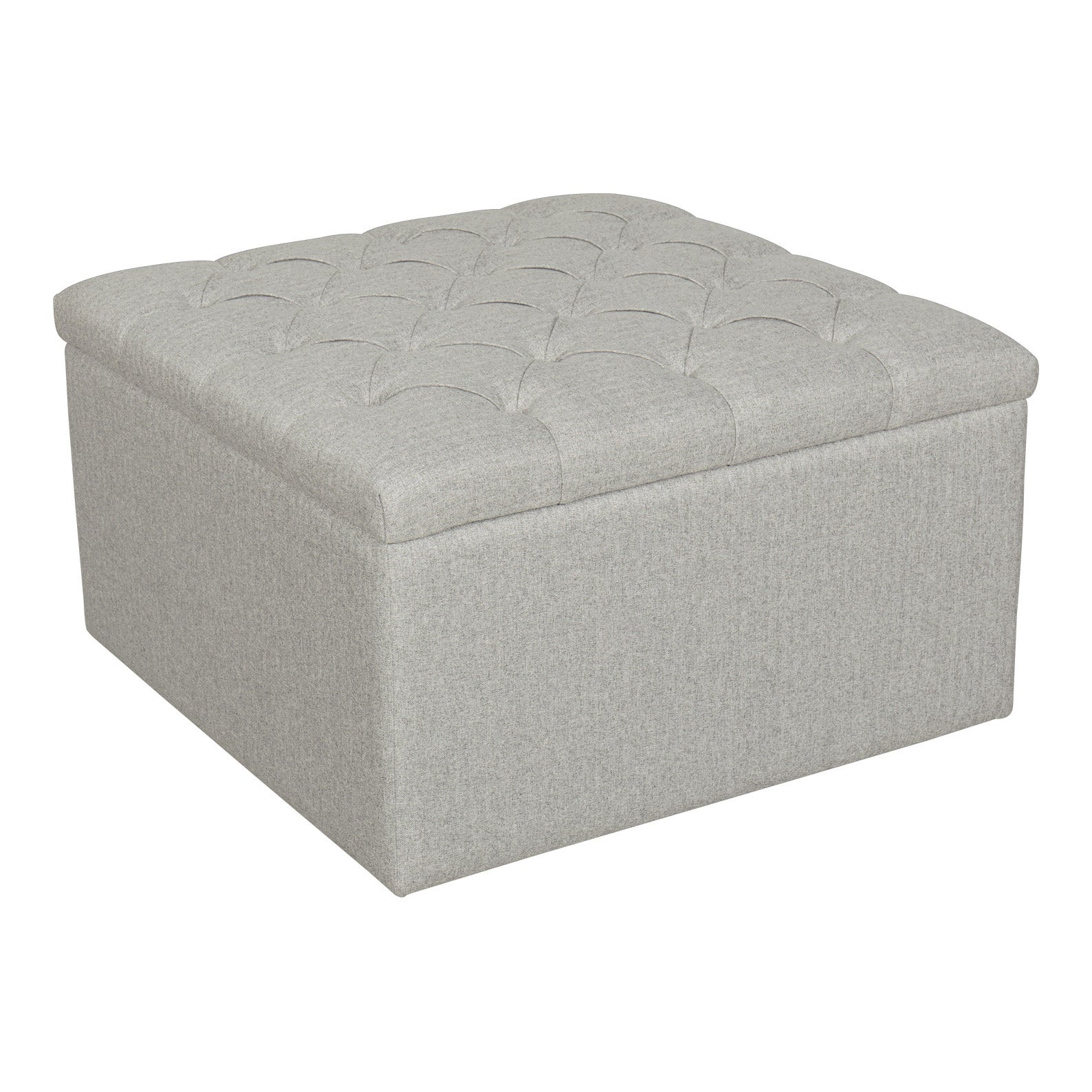 Kelby Fabric Storage Ottoman