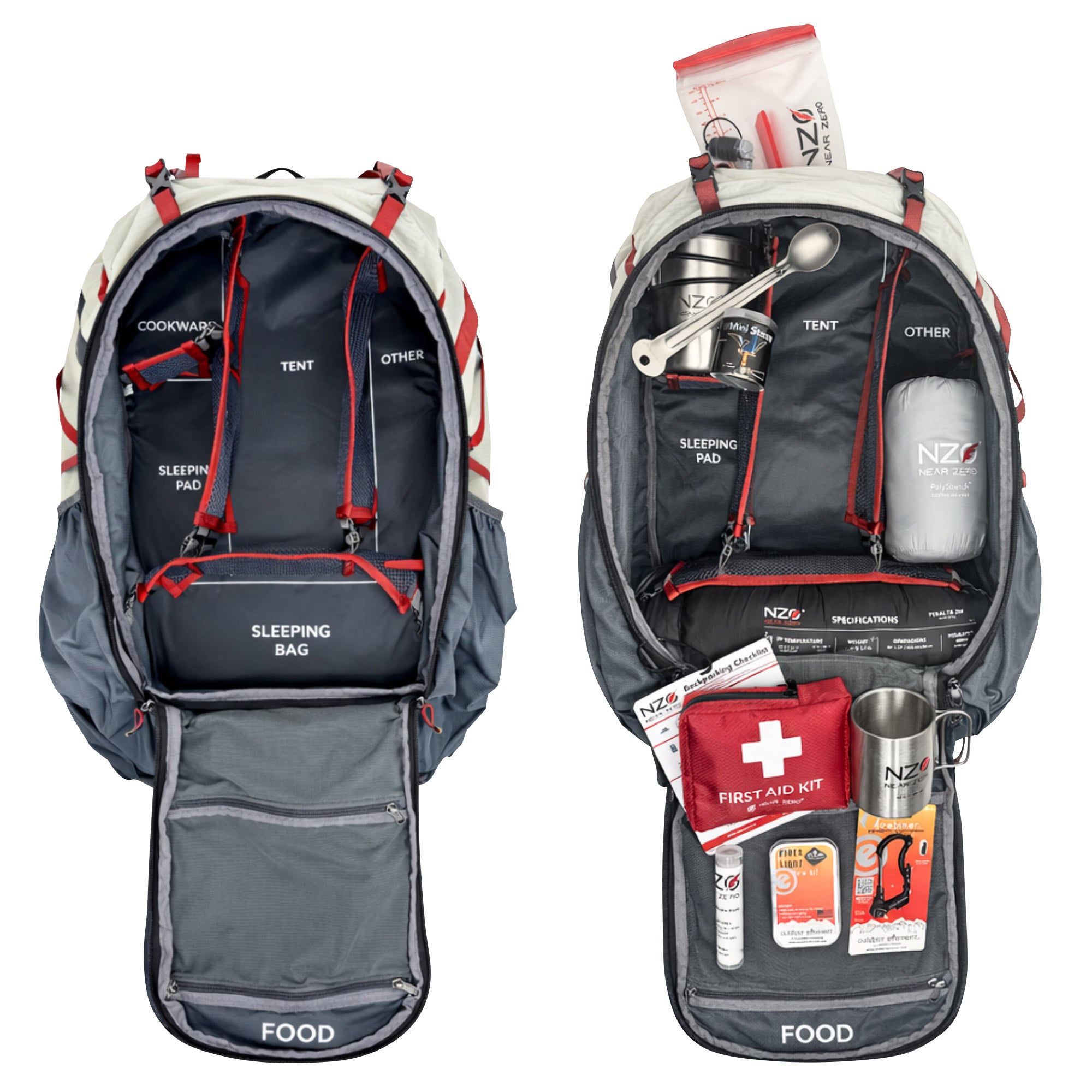Near Zero Lightweight Backpacking Kit