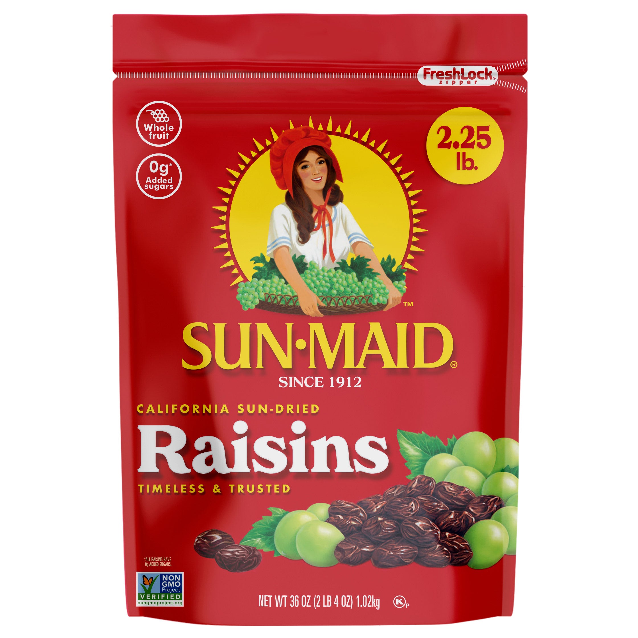 Sun-Maid, Raisins, 2.25 lbs, 2-Count