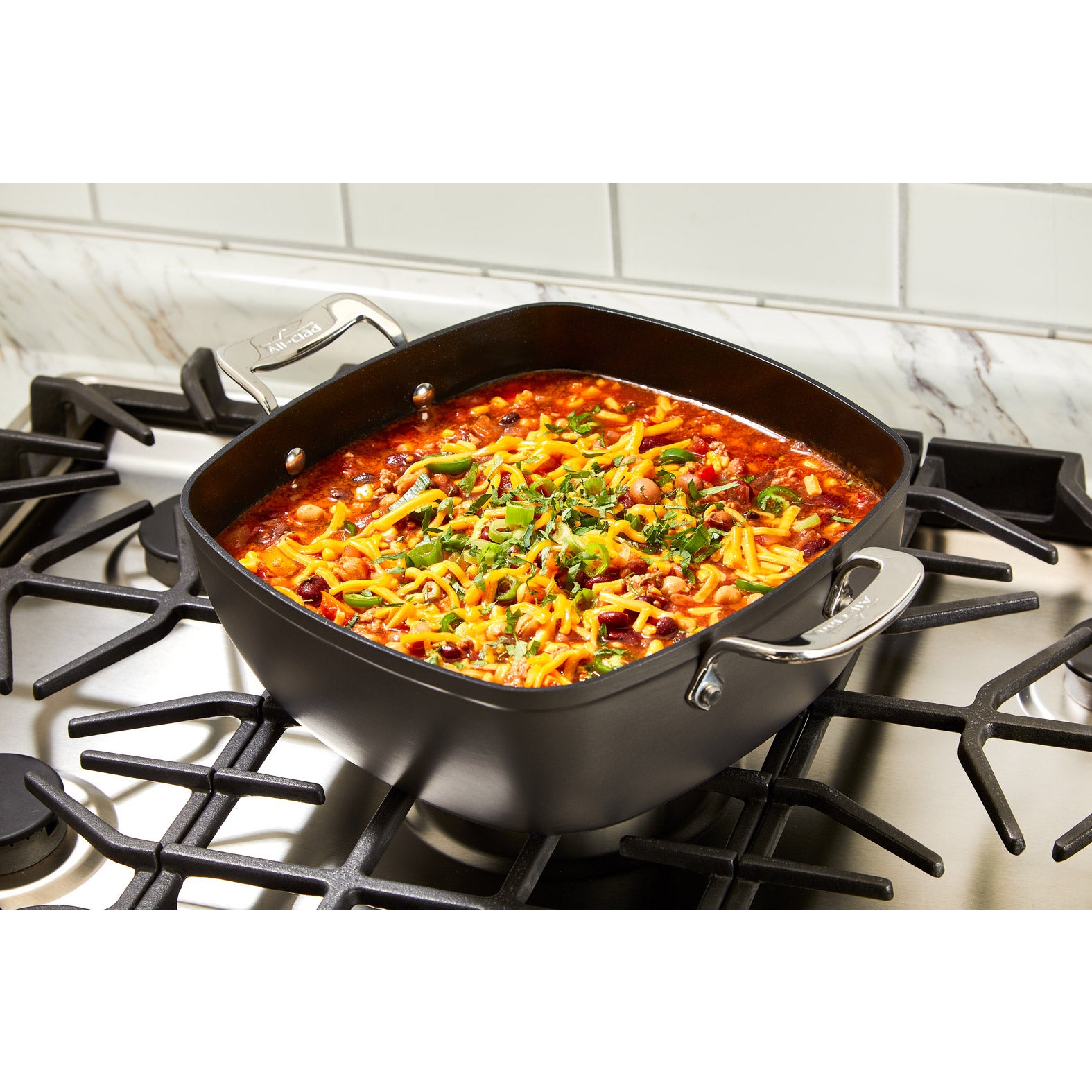 All-Clad 5 Quart Square Pan with Lid