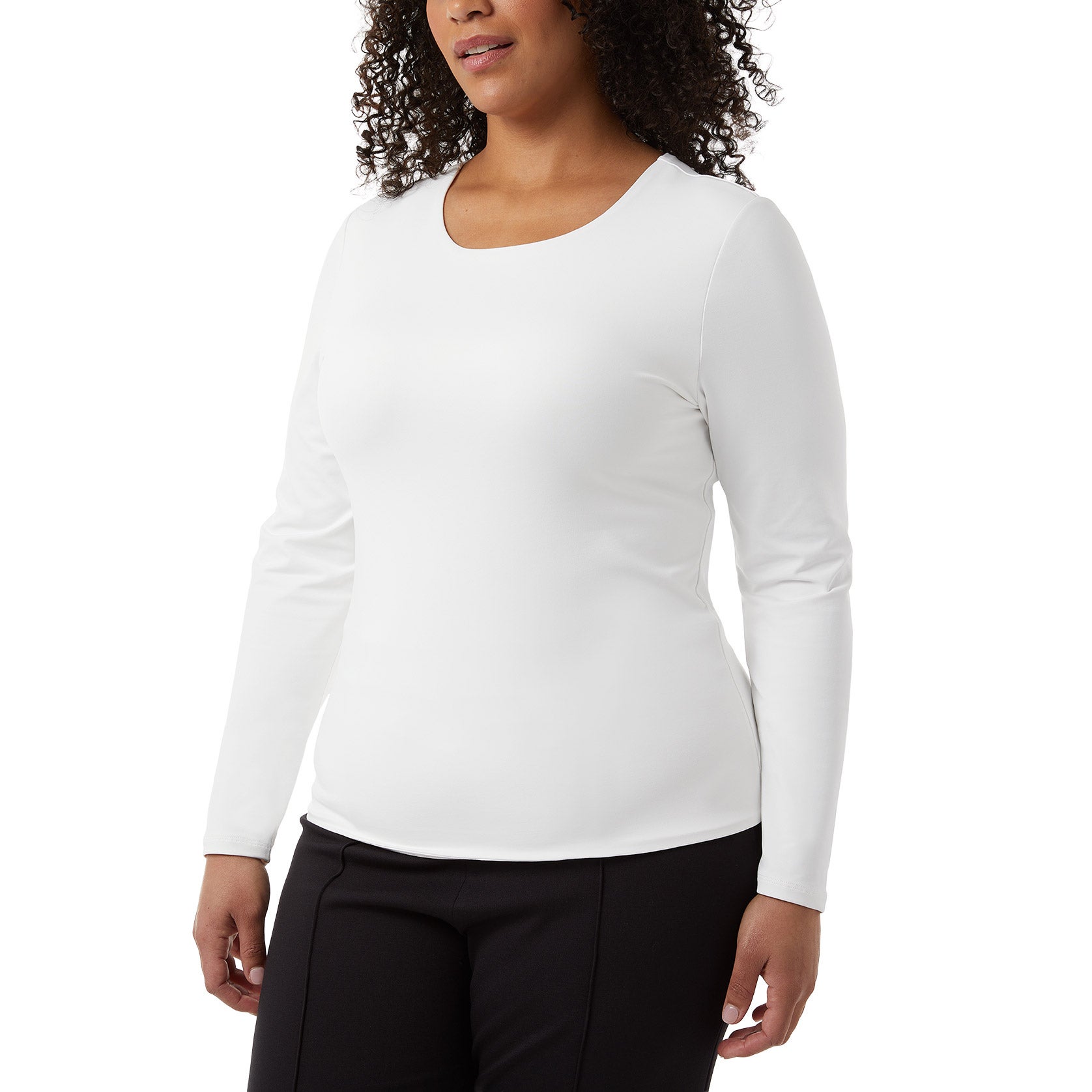 Layer Zero by 32 Degrees Women's Double Layer Long Sleeve Top, 2-pack
