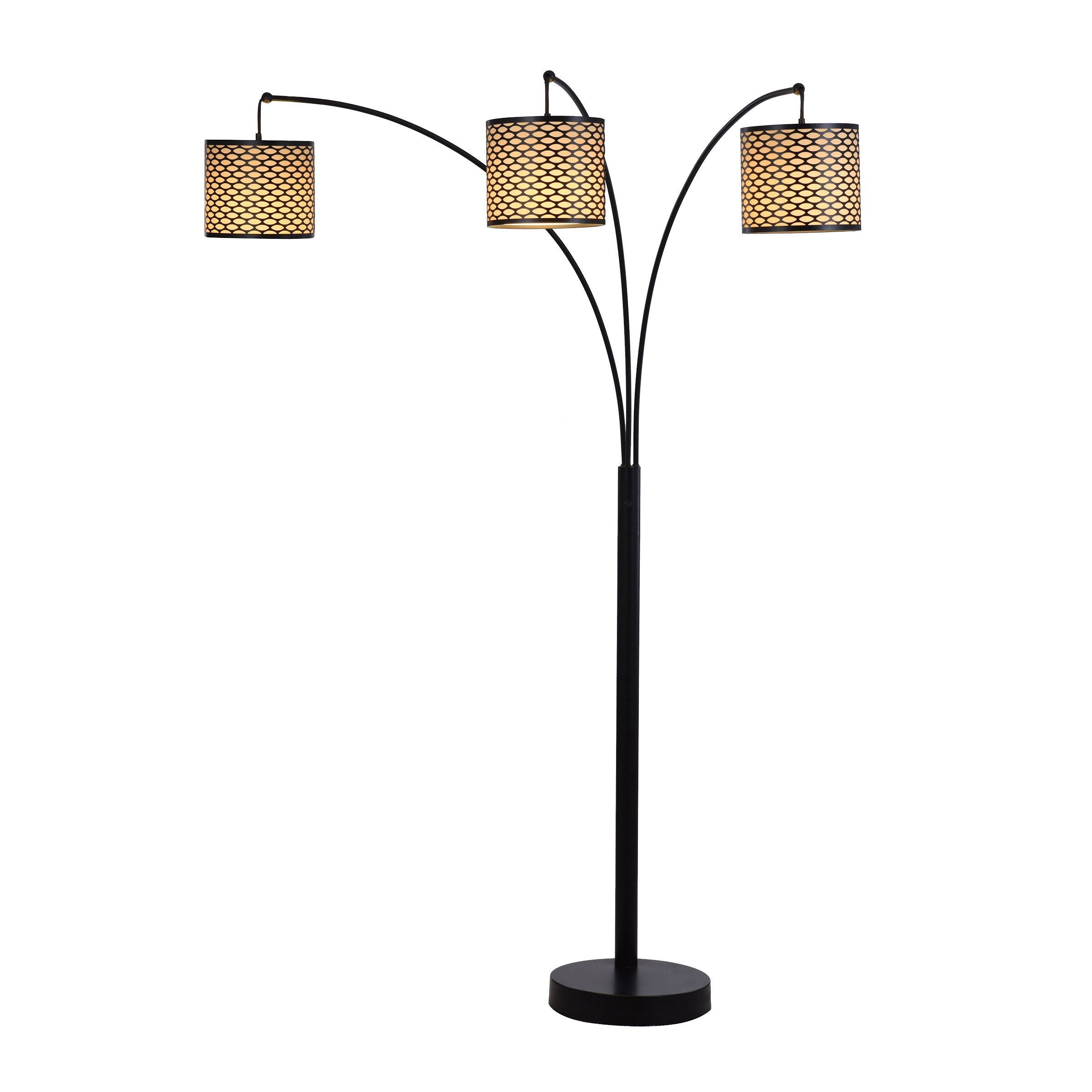 Beaumont 3 Arm Floor Lamp