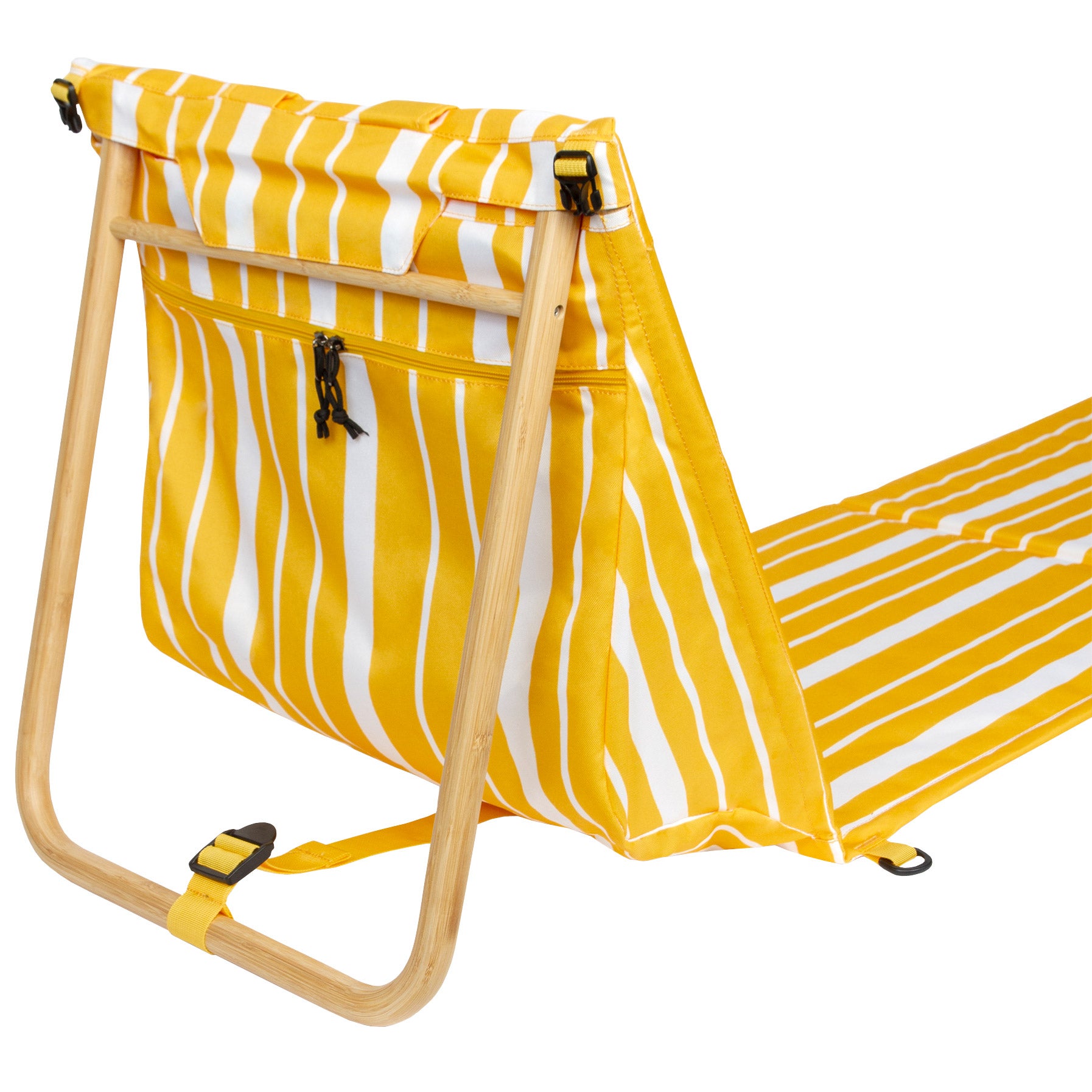 Bumboo Beach Lounger with Tray Table