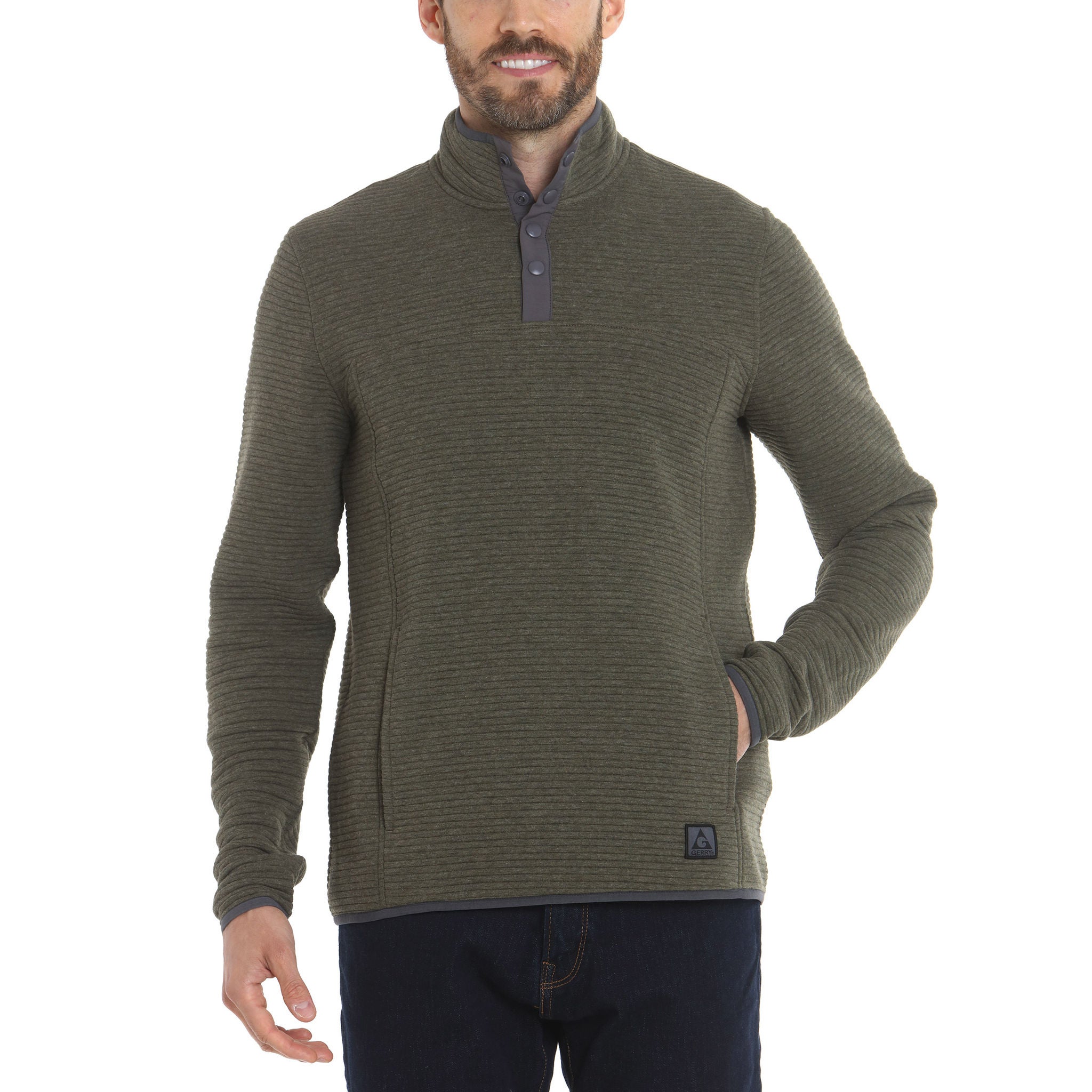 Gerry Men's Quarter Snap Pullover