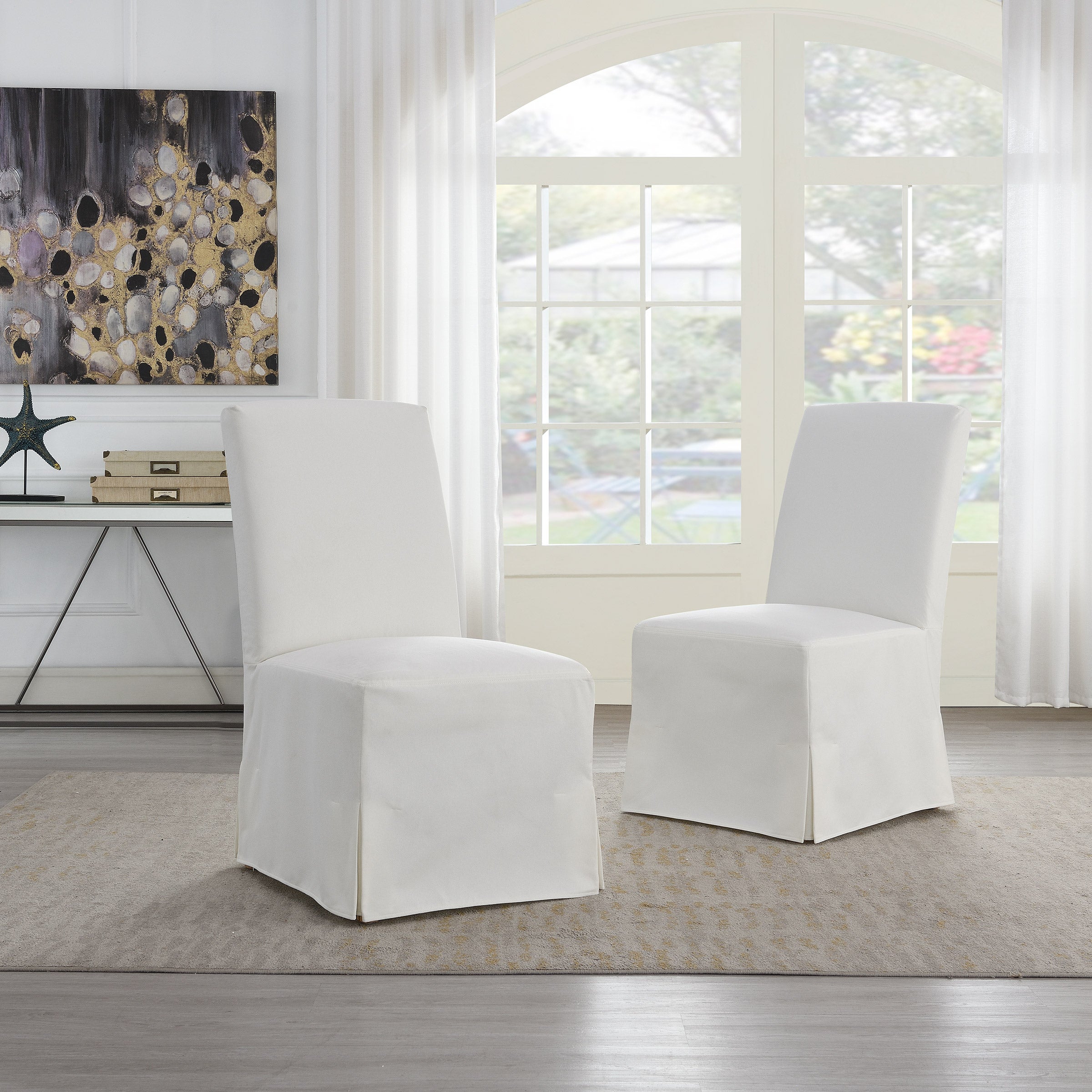Clare Slipcover Dining Chair, 2-pack