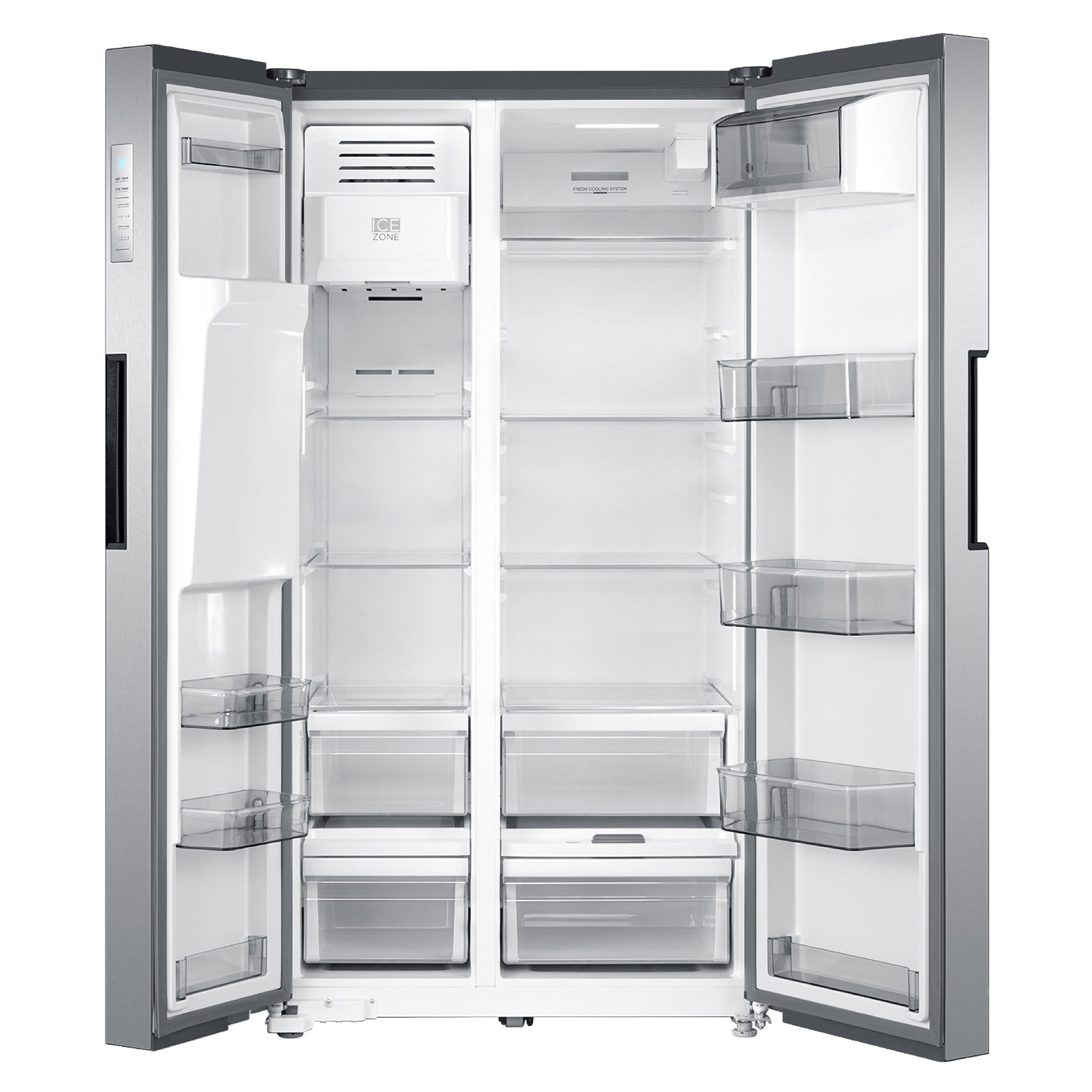 Midea 26 cu. ft. Side by Side Refrigerator with External Dispenser