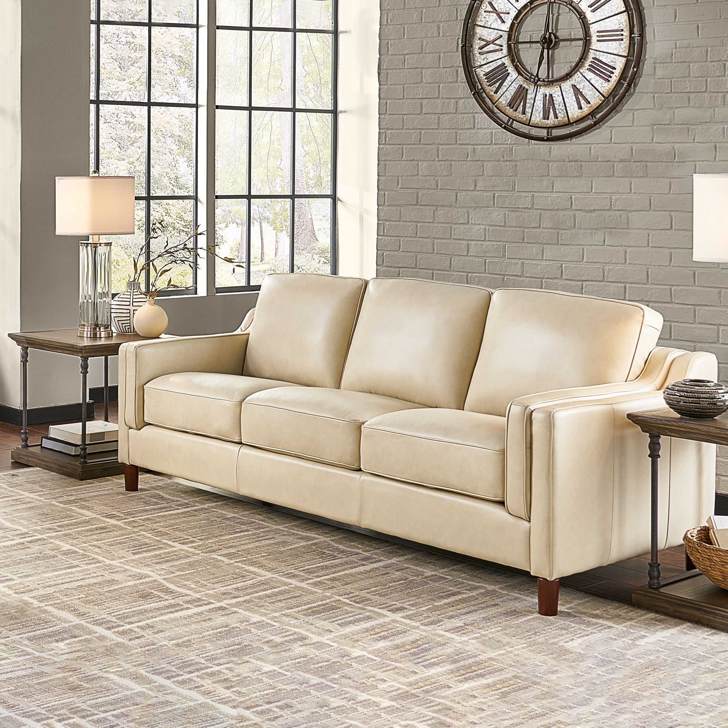 Dobson Top Grain Leather Sofa