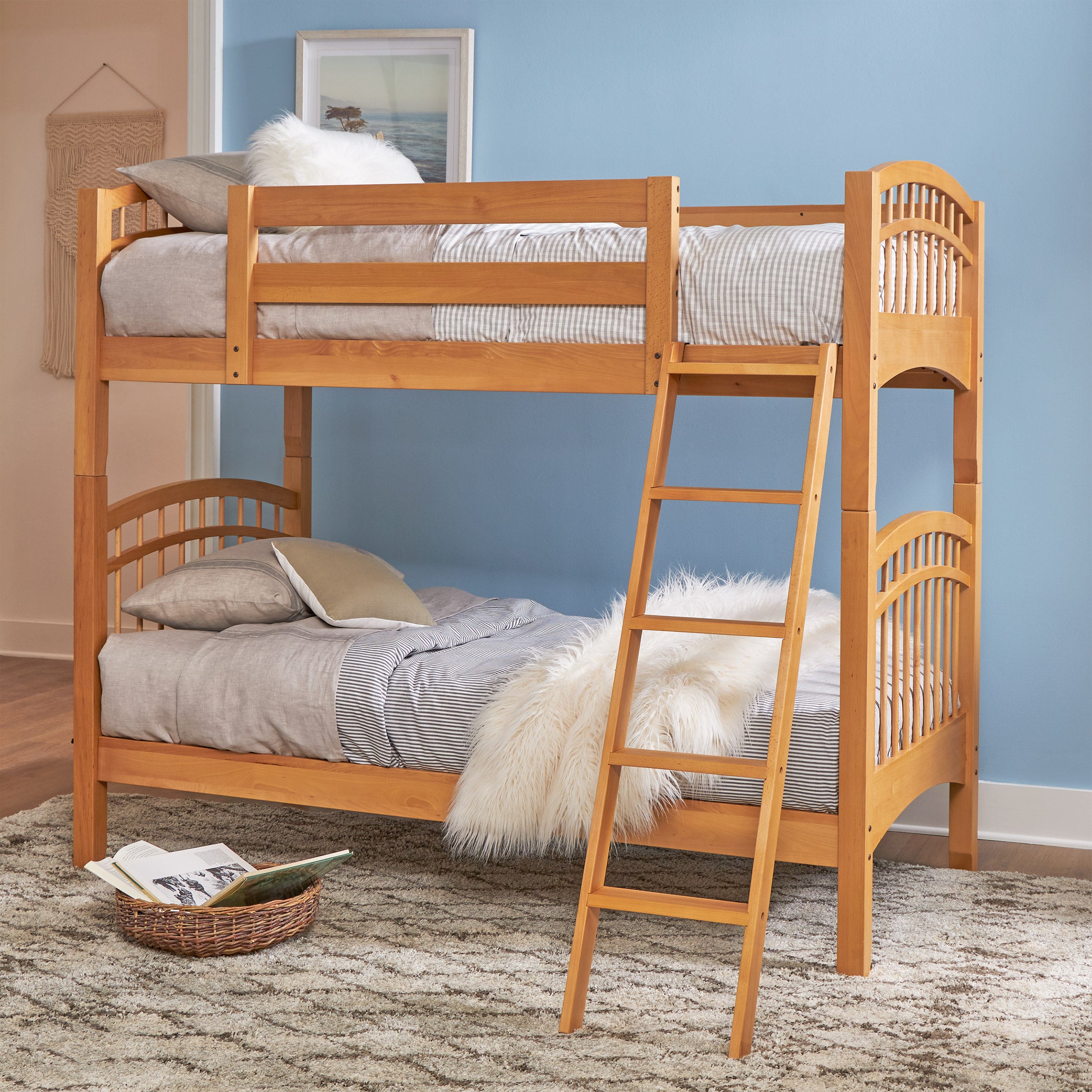 McKenzie Bedroom Collection in Light Brown
