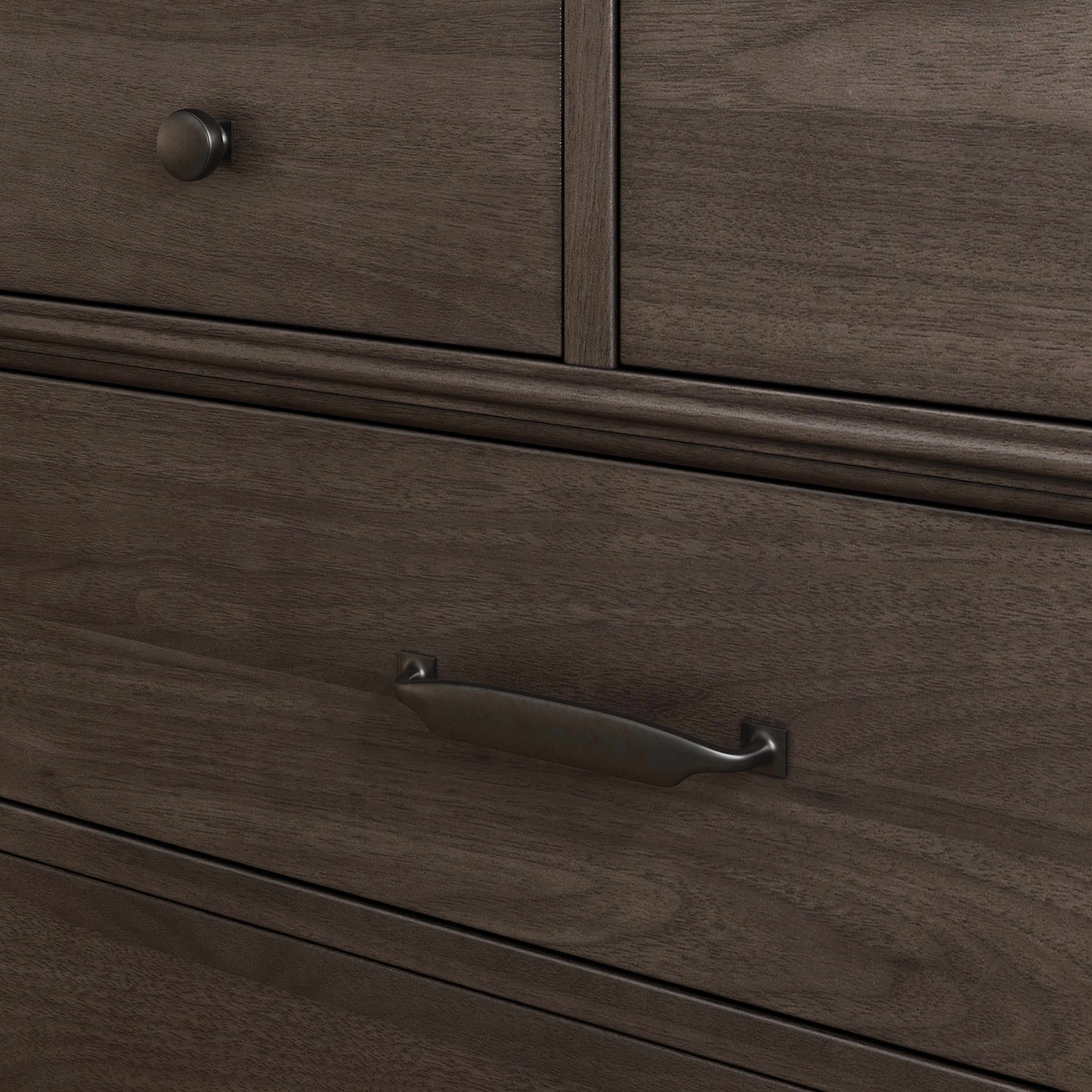 Alki Cove 7-drawer Dresser, Medium Brown