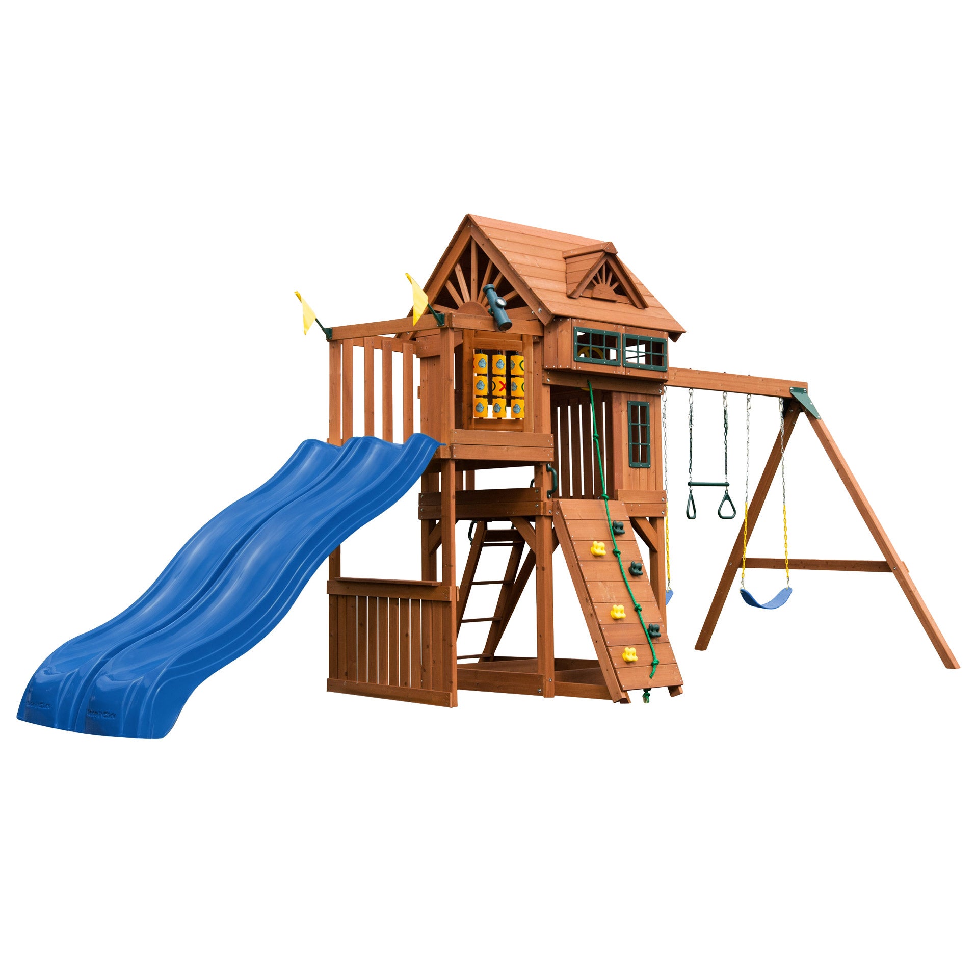Gorilla Playsets Mountain Peak Swing Set – Do-it-Yourself