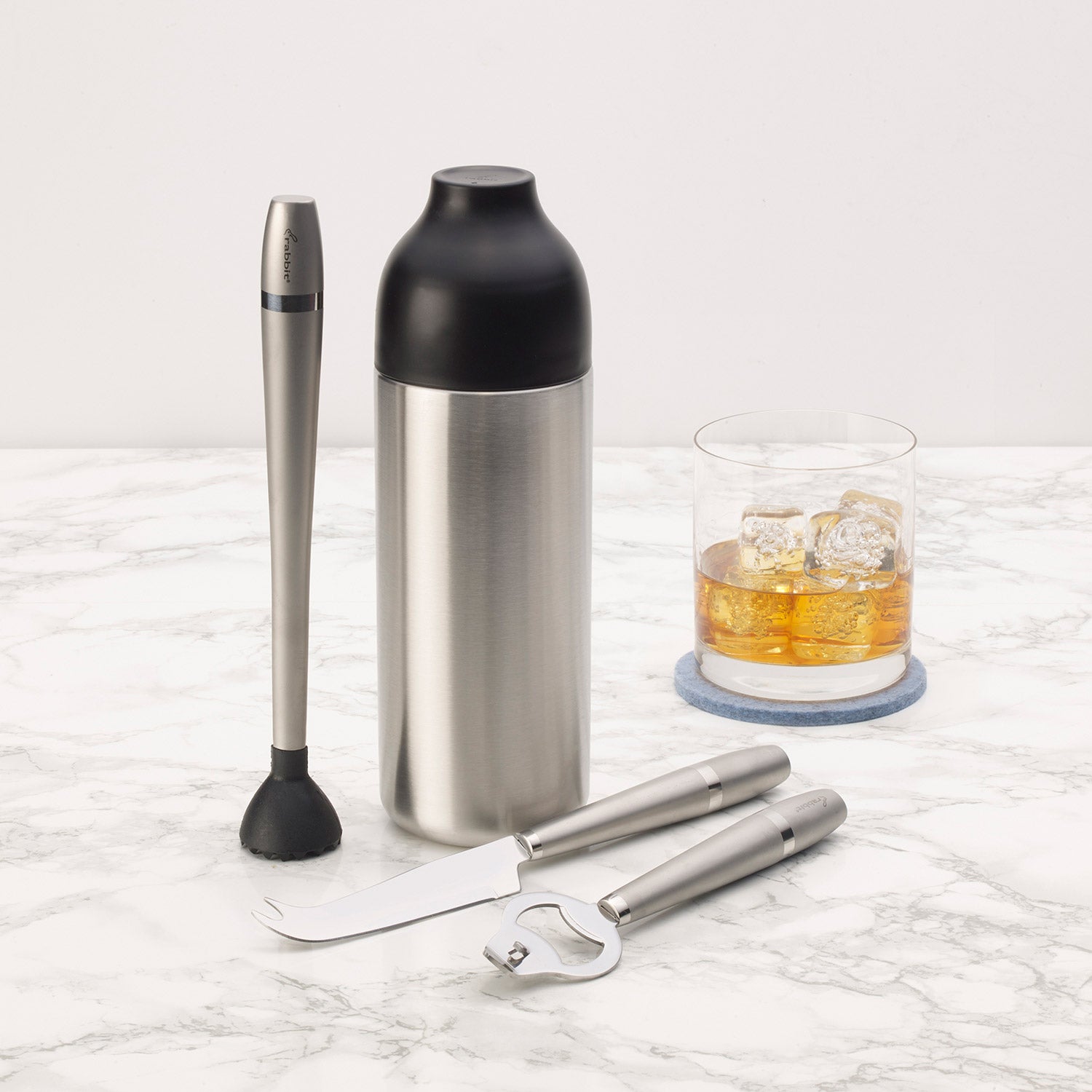 Rabbit Cocktail Set, 4-piece
