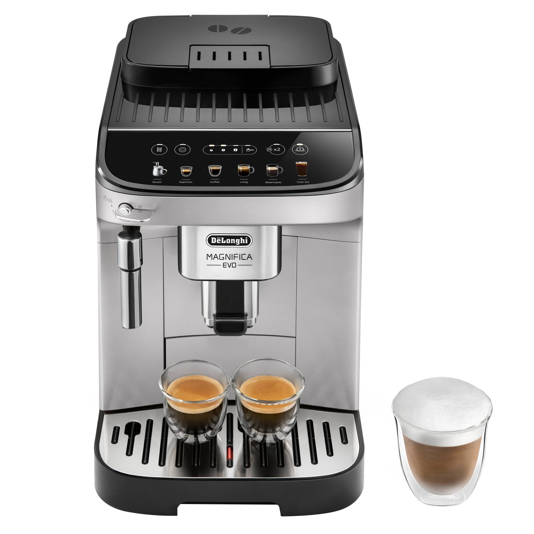 De’Longhi Magnifica Evo Automatic Espresso Machine with Frother and Preset Recipes
