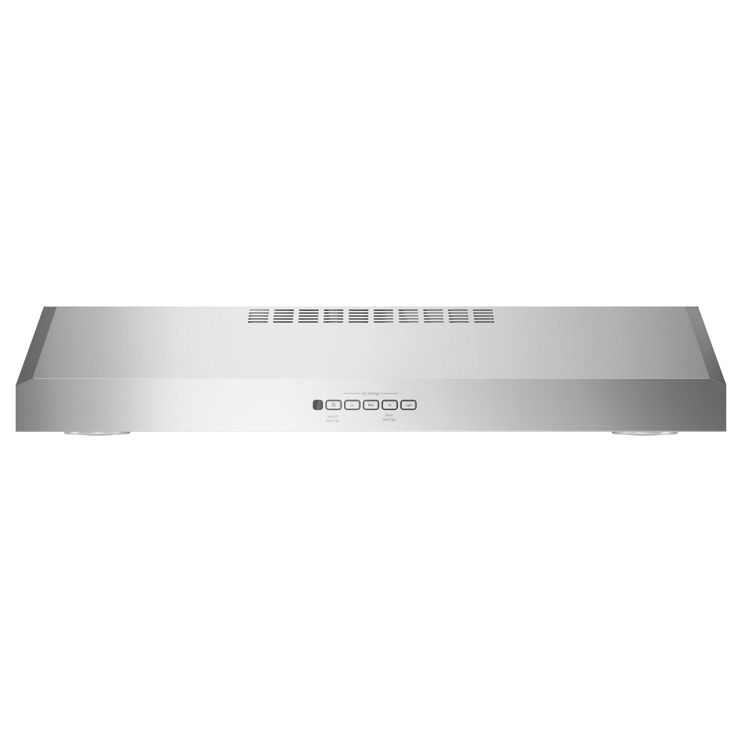 GE Under-the-Cabinet Range Hood with 310 CFM Convertilble Venting, Dual Halogen Cooktop Lighting