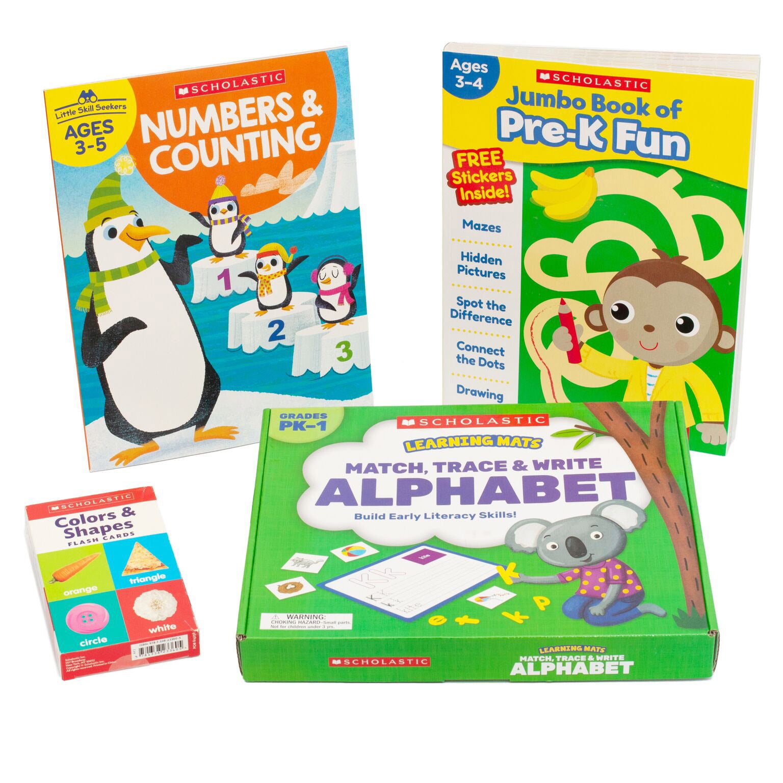 Get Ready Preschool Scholastic Set