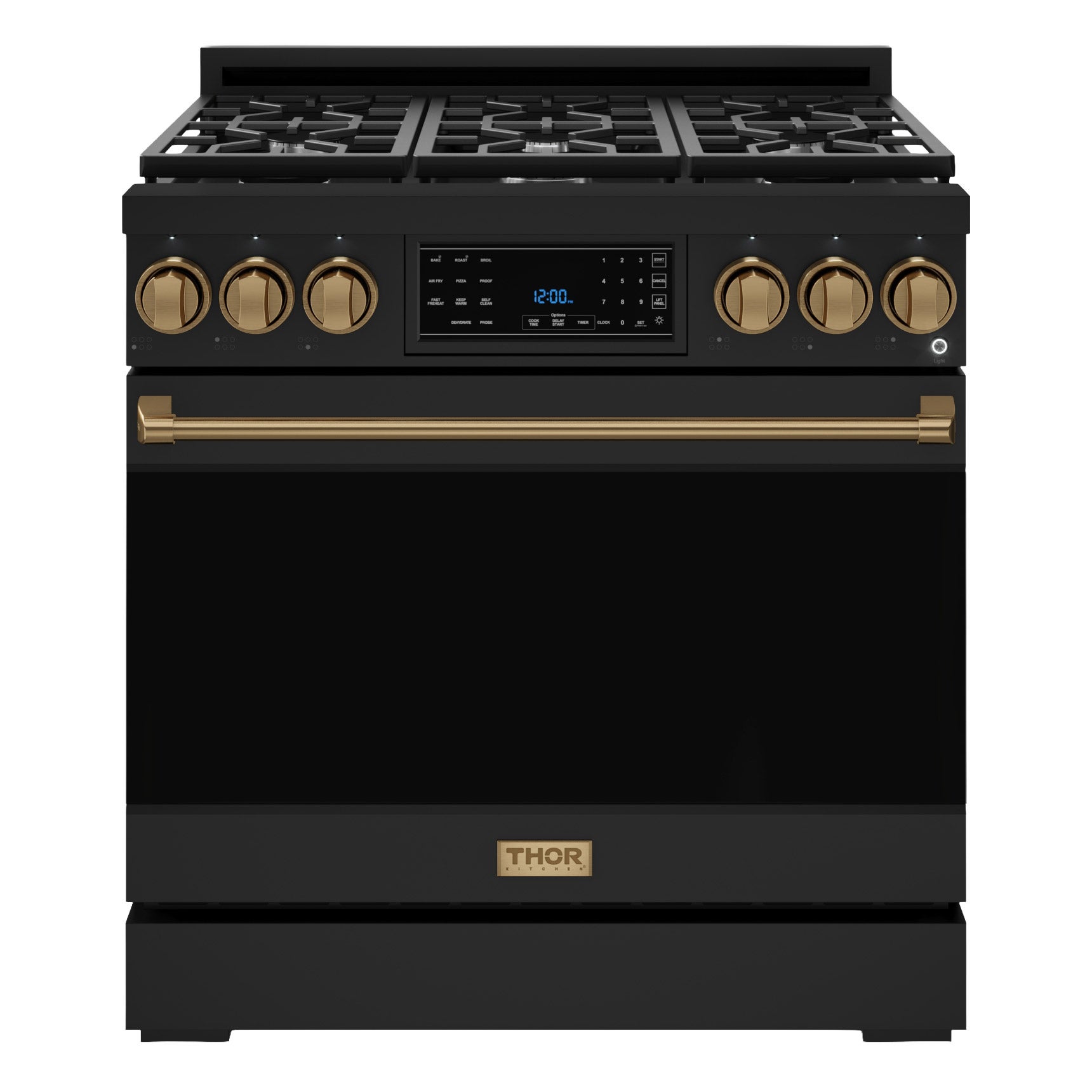 THOR Kitchen 36" 6.0 cu. ft. Professional Gas Range