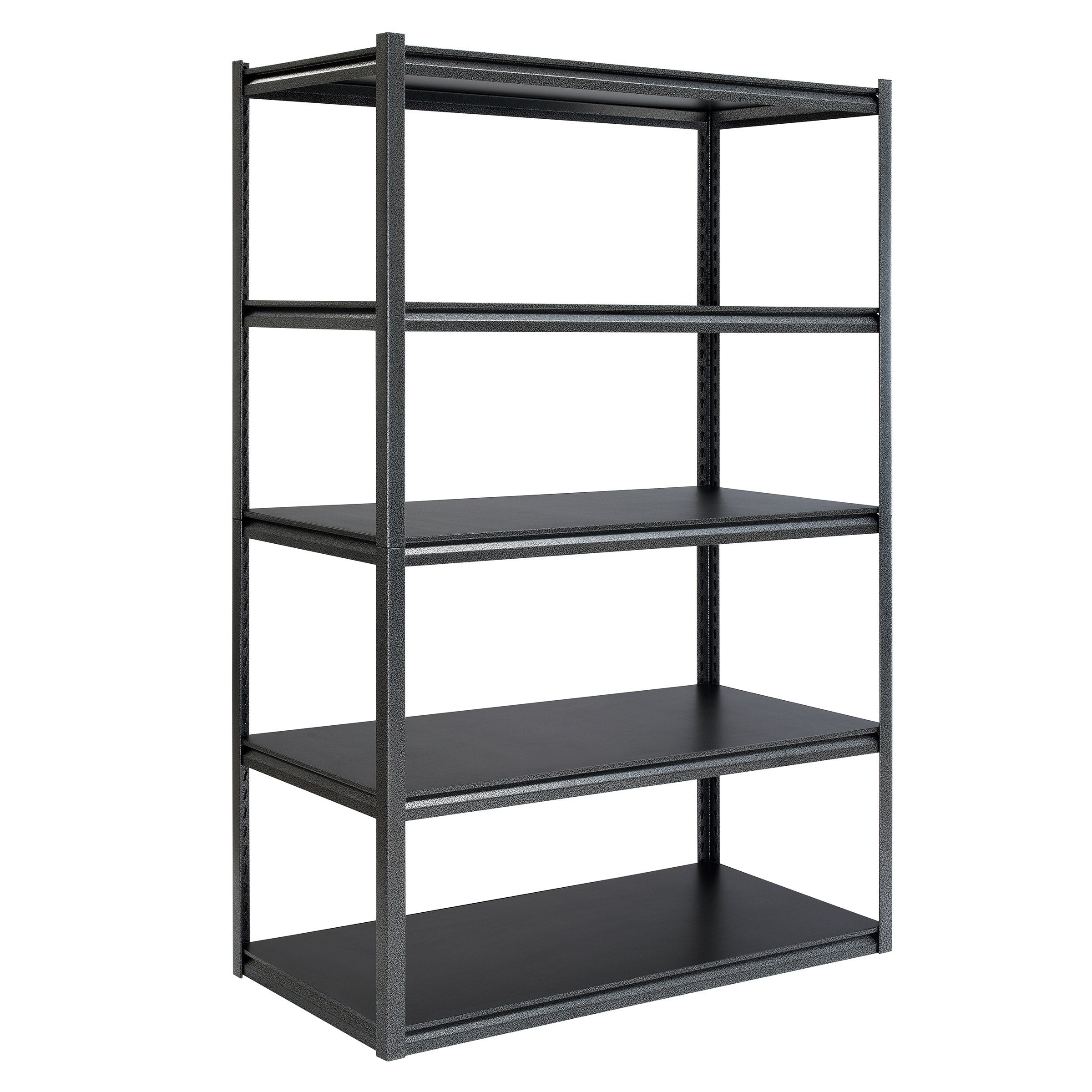 Z-Beam 5-shelf Steel Storage Rack, 48“ x 24“ x 72"