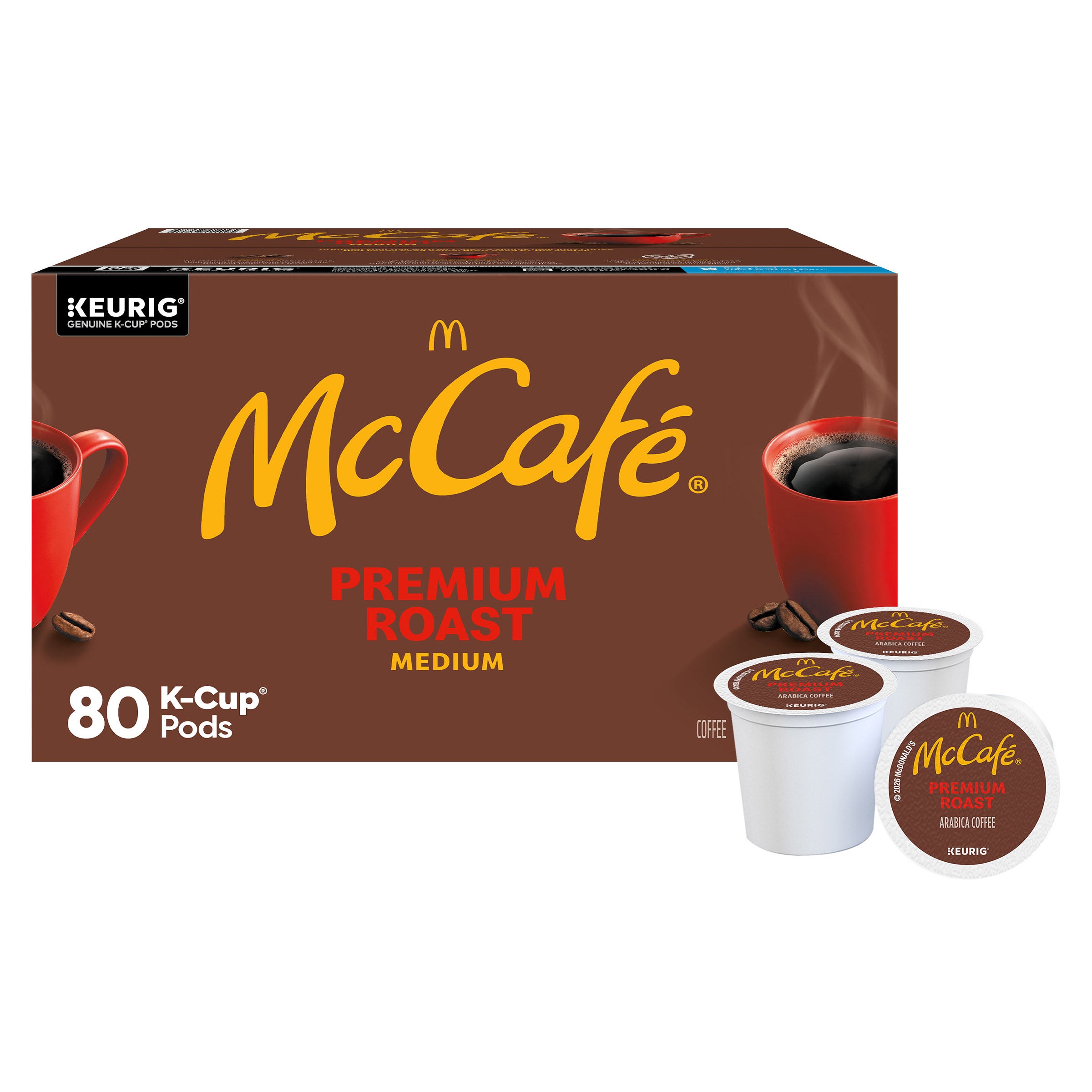 McCafé Premium Roast K-Cup Pod, 80-count