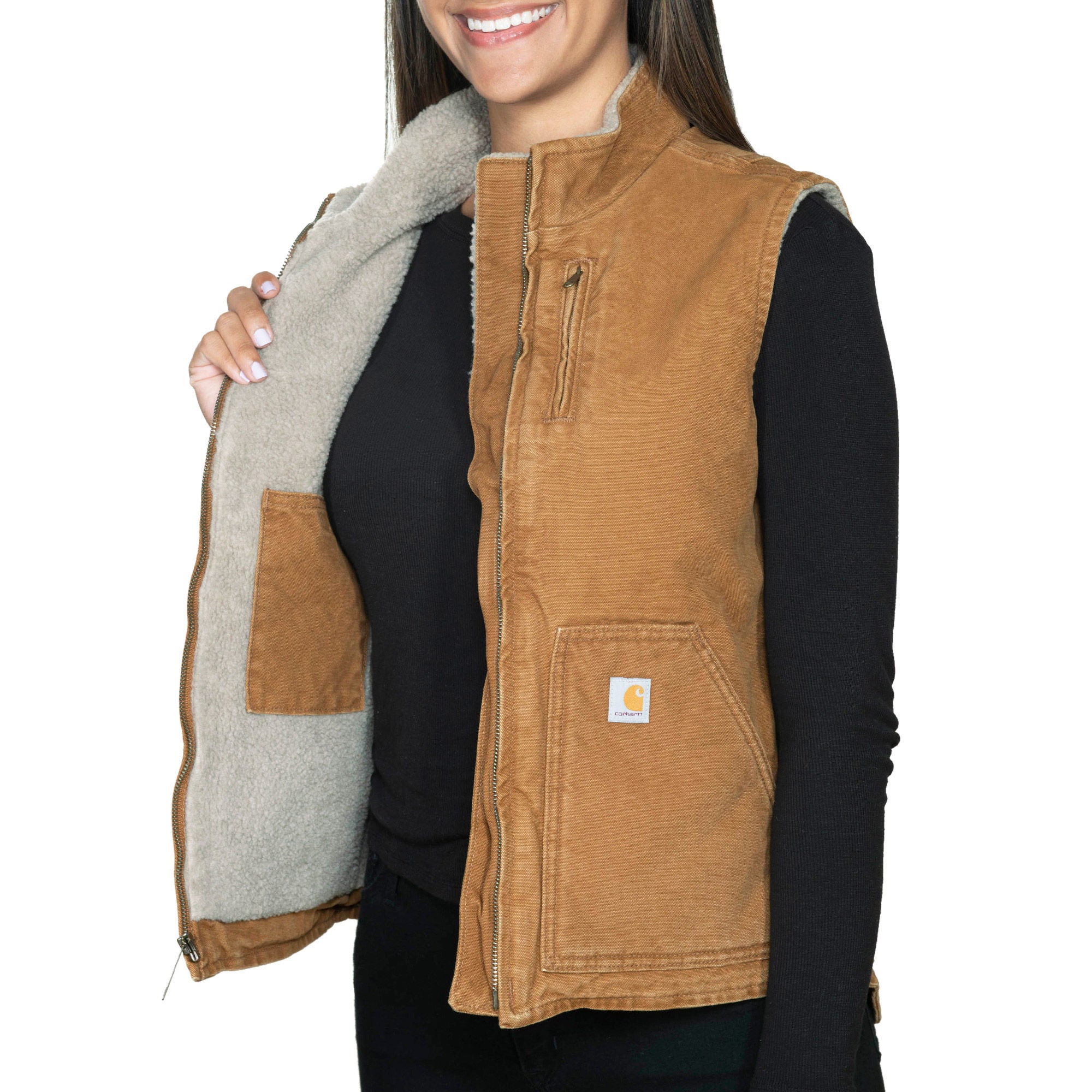 Carhartt Ladies' Mock Neck Vest