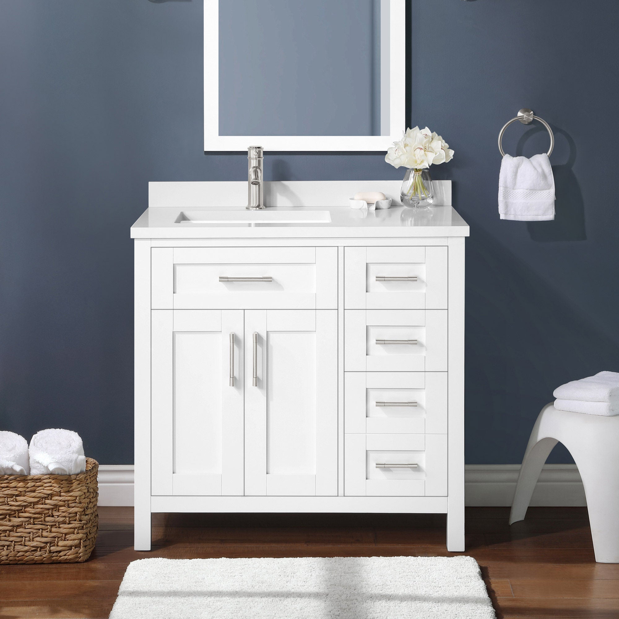 OVE Decors Lakeview Bath Vanity in White