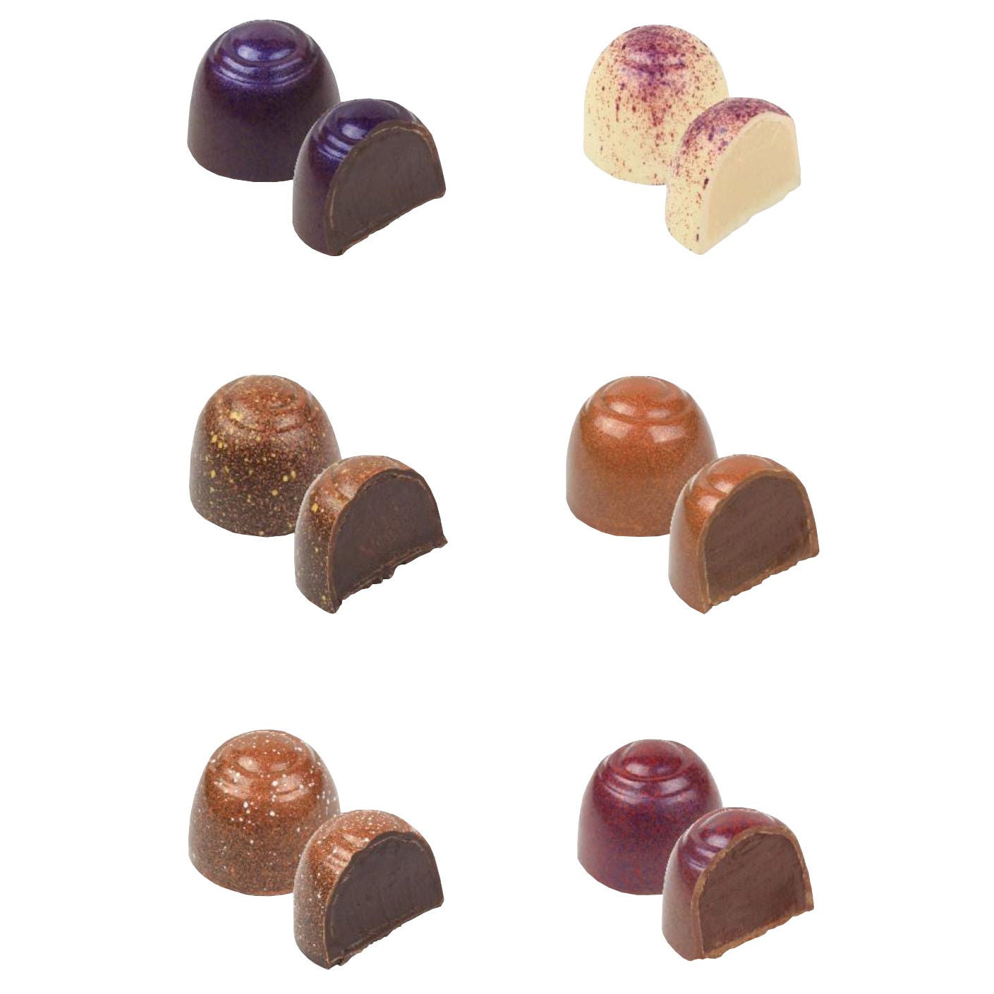 Ethel M Chocolates Truffles Collection, 2 Pack, 24 Pieces Total