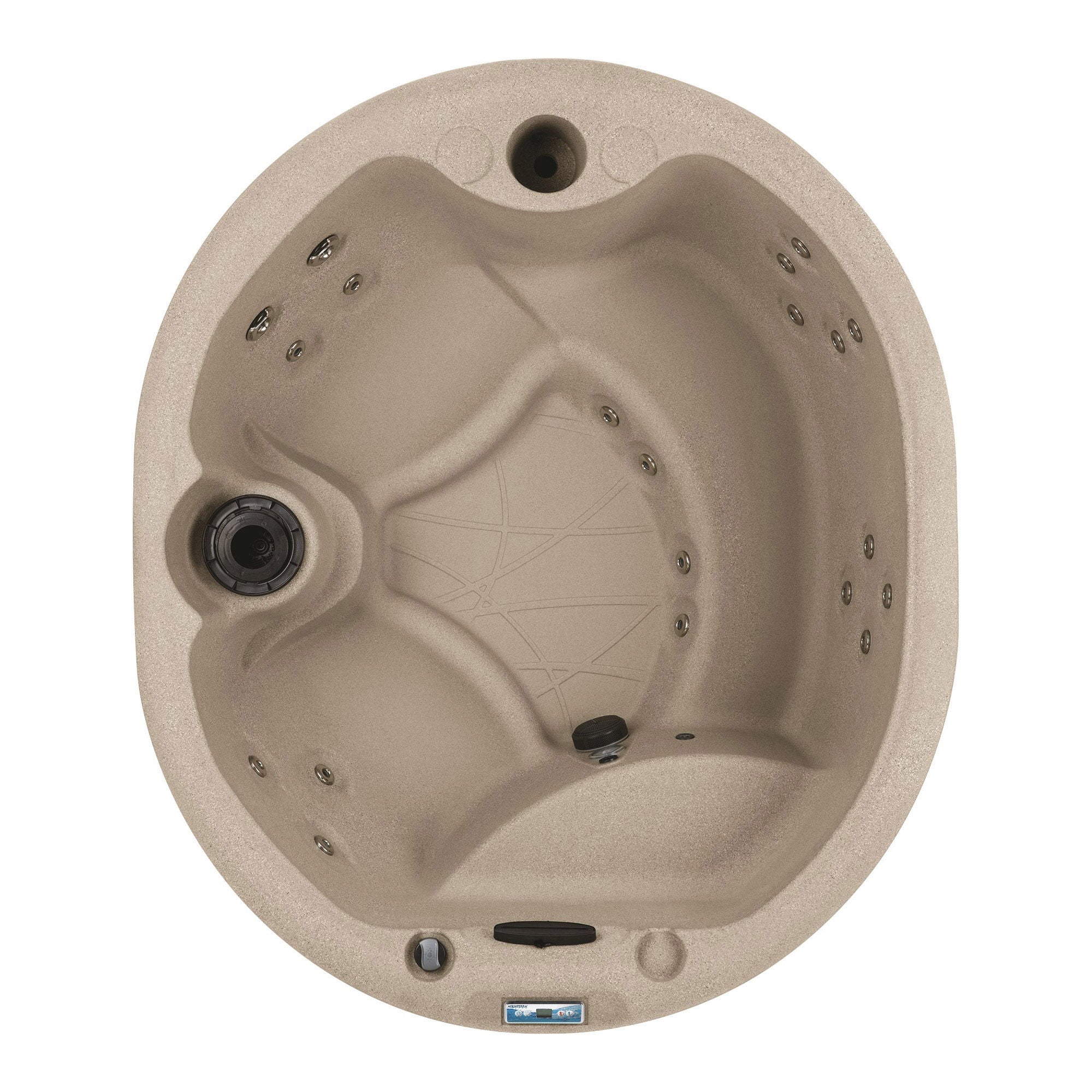 Aquaterra Spas Calavera 21-jet, 4-person Rotomolded Spa, Plug-n-Play