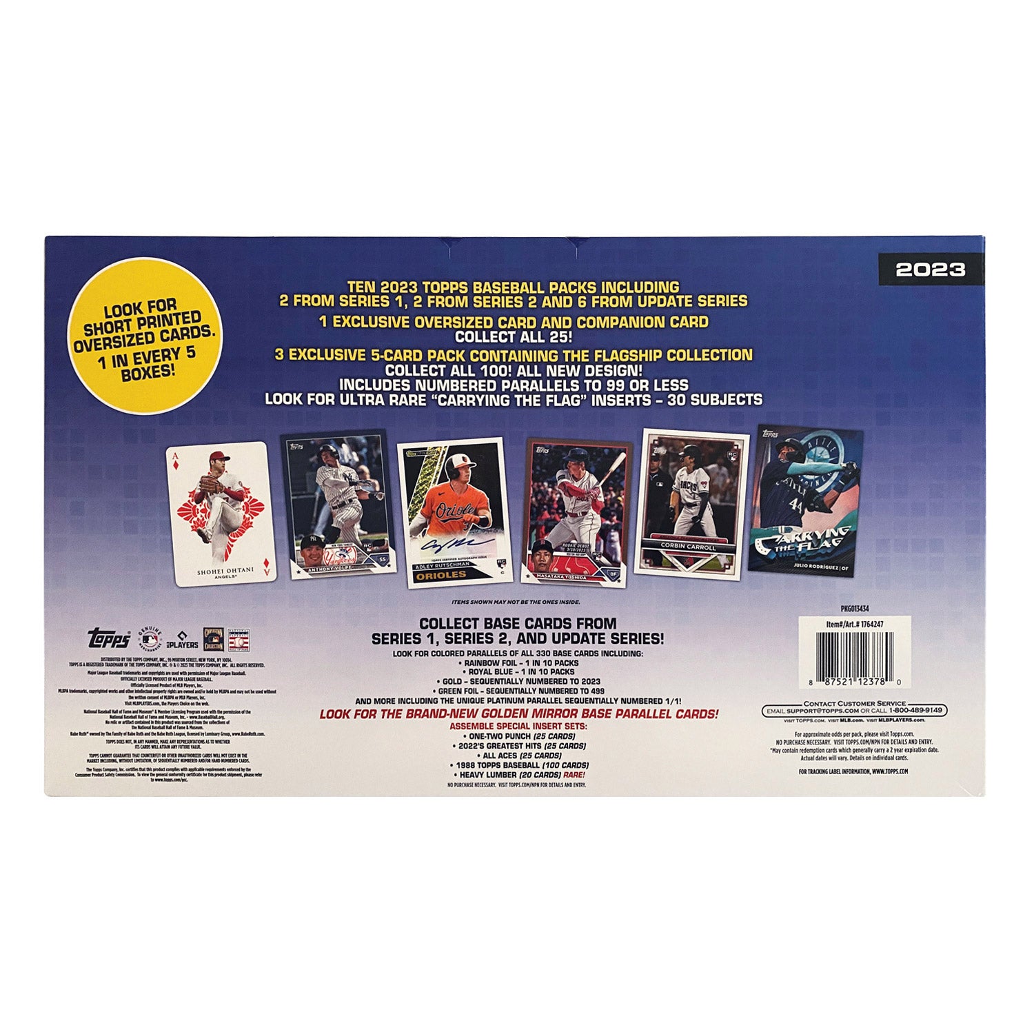2023 Topps Baseball Flagship Collection Box