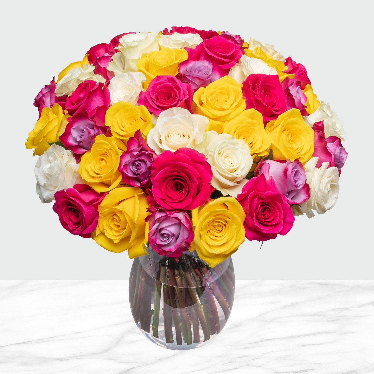 50-Stem Quad Roses