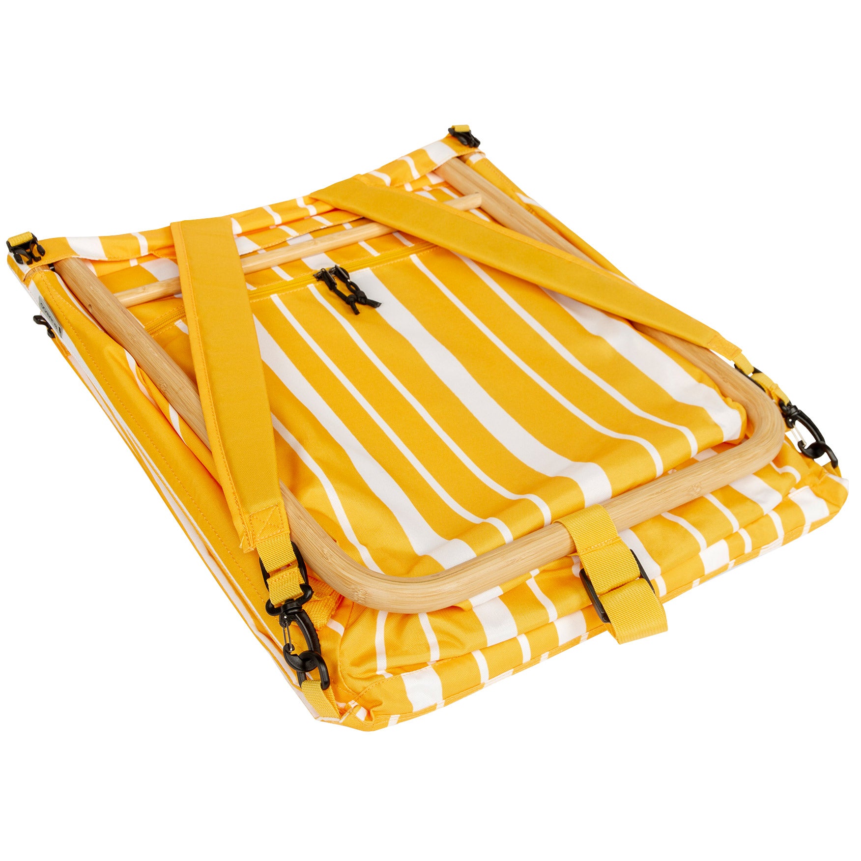 Bumboo Beach Lounger with Tray Table