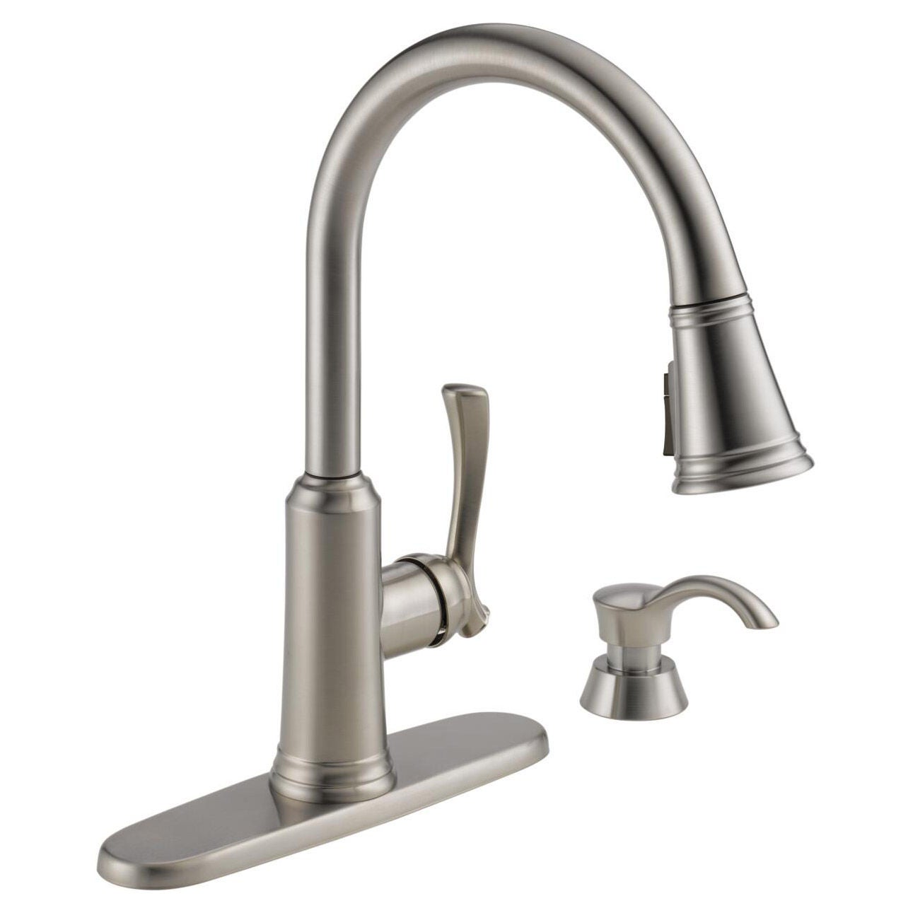Delta Lakeview Single-Handle Pull-down Sprayer Kitchen Faucet