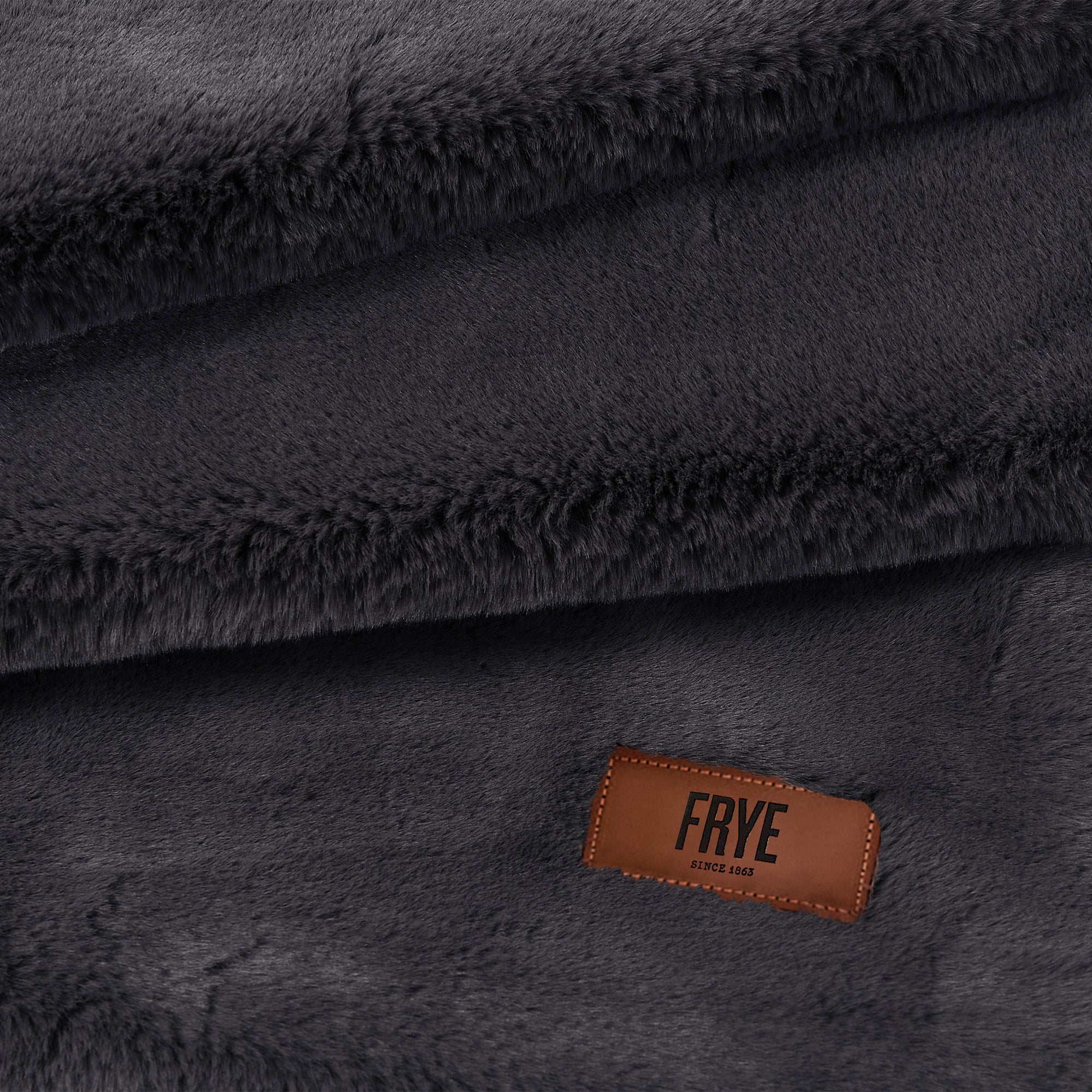FRYE Luxe Faux Fur Throw