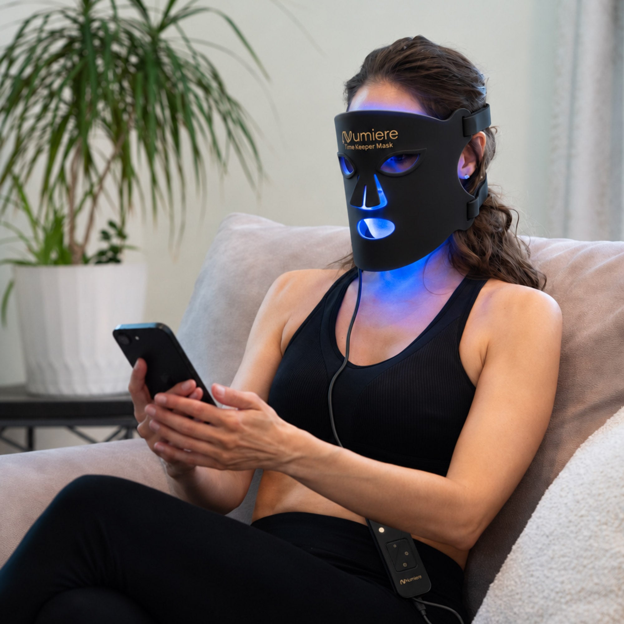 Numiere Time Keeper LED Face Mask
