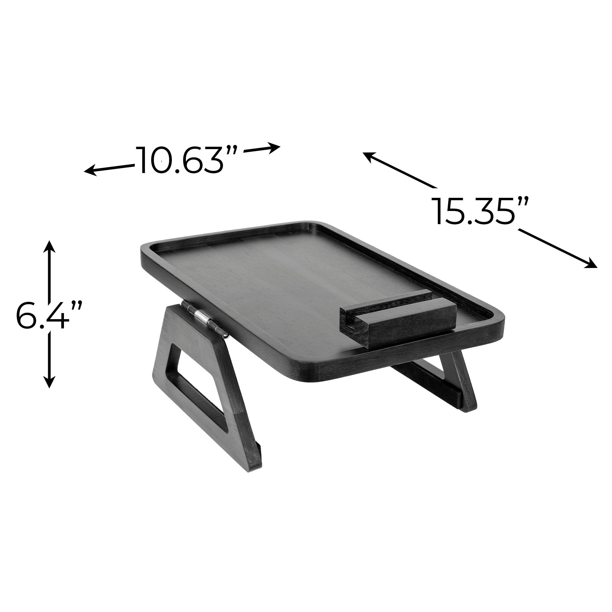 Smart Design Acacia Armrest Tray