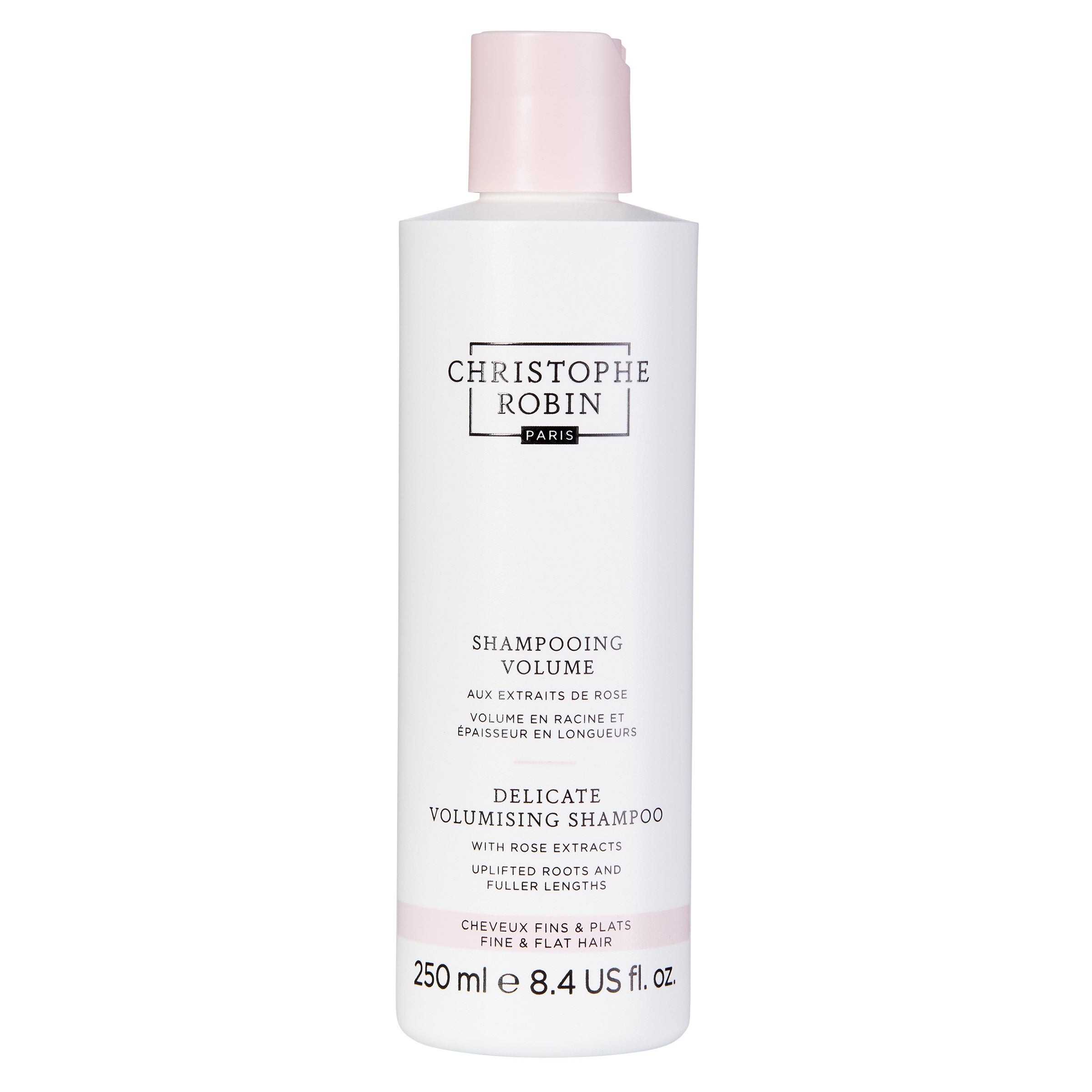 Christophe Robin Delicate Volumizing Shampoo with Rose Extracts, 8.4 fl oz