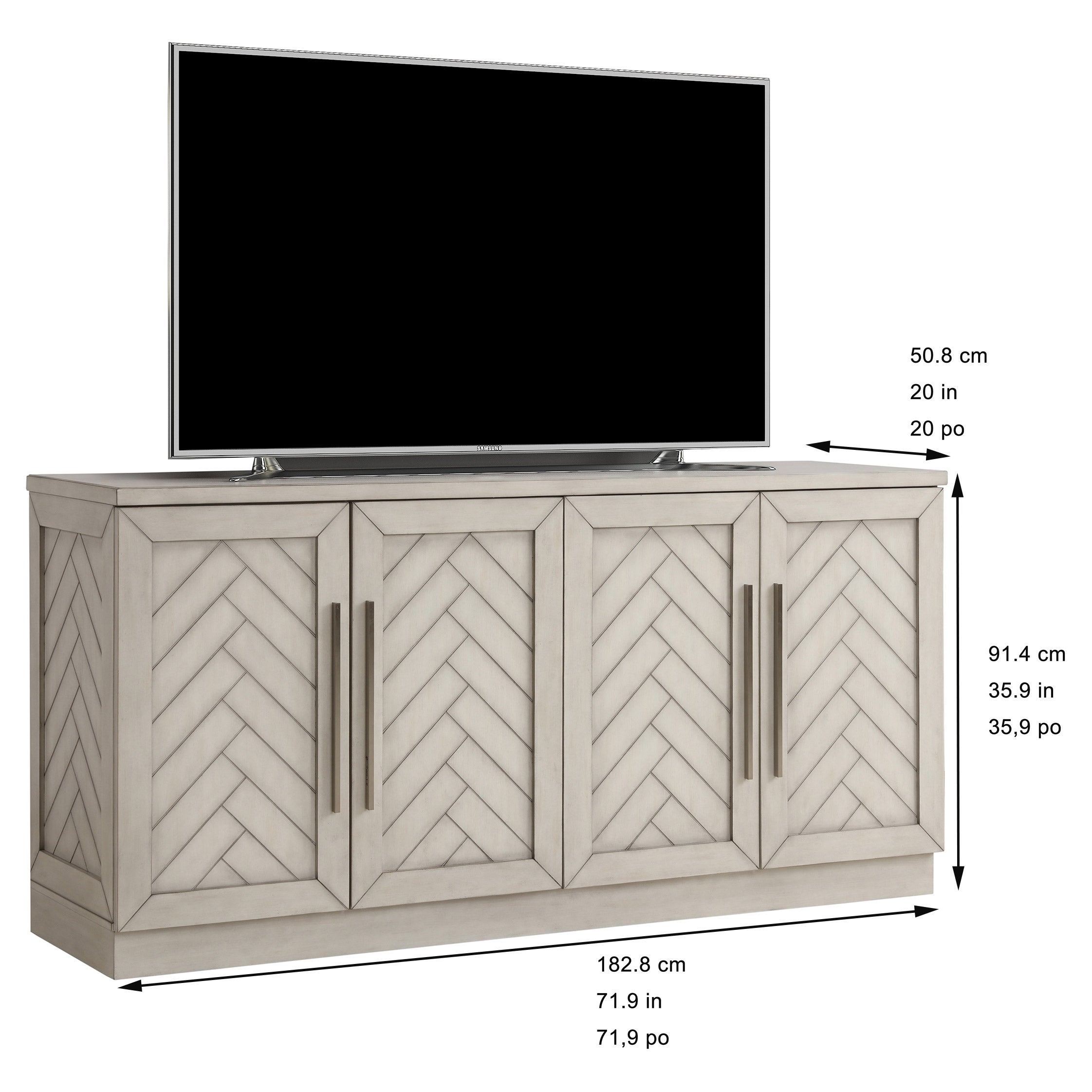 Harrington 72" Accent Cabinet