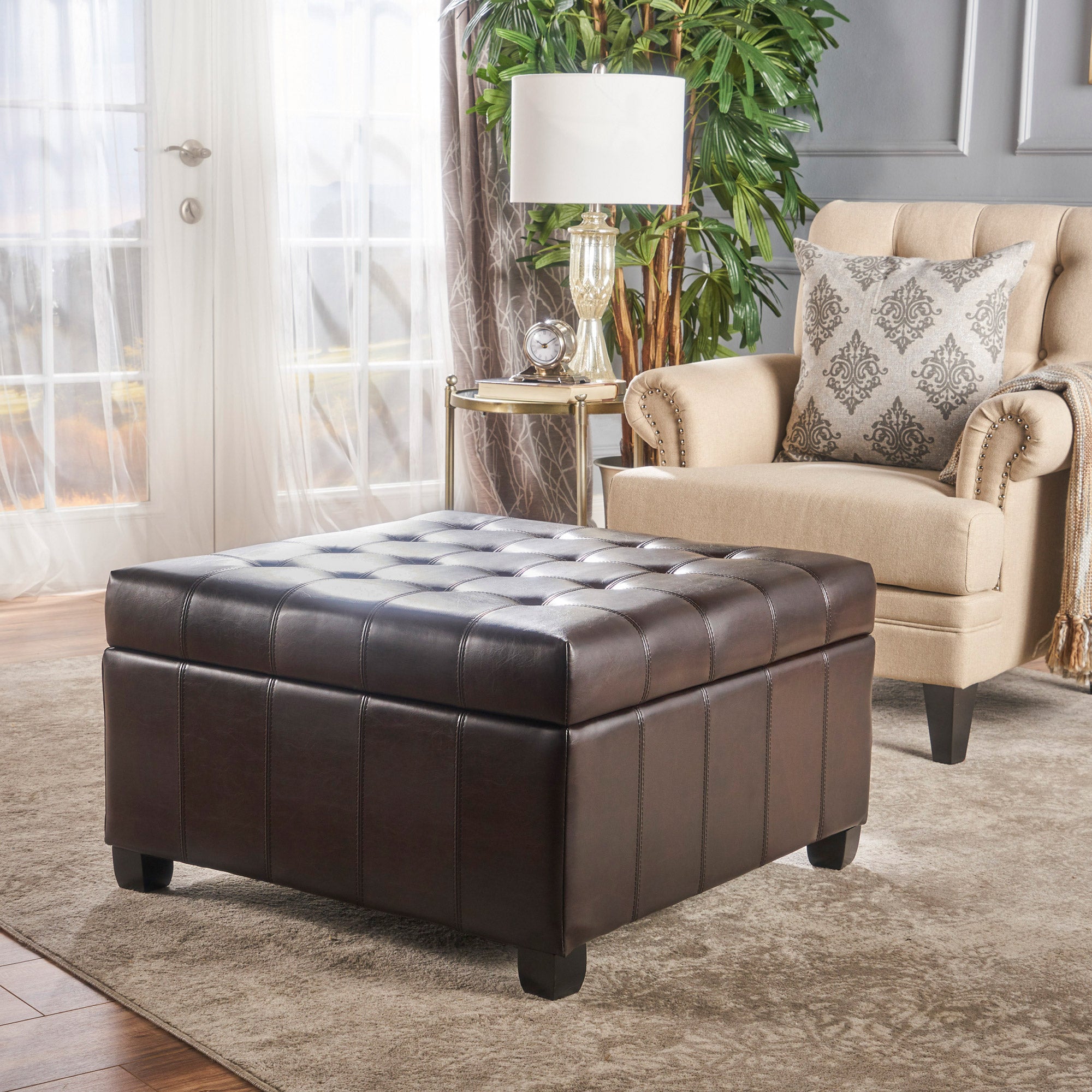 Isabella Storage Ottoman
