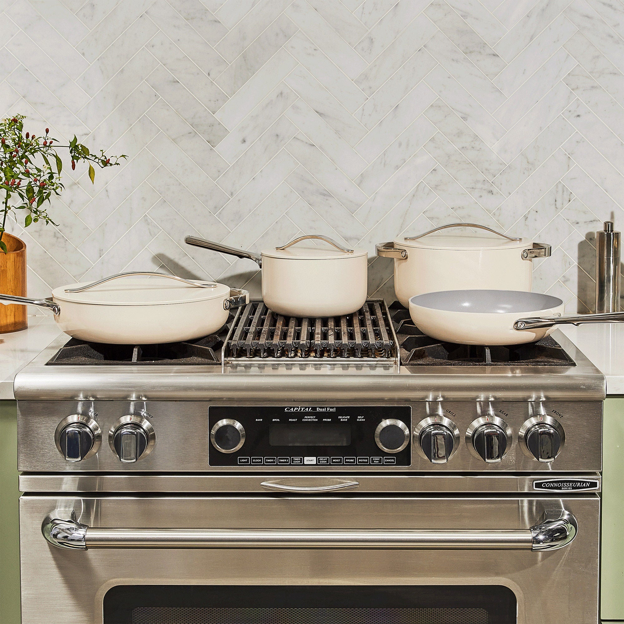 Caraway 24-piece Ceramic Non-stick Cookware Set