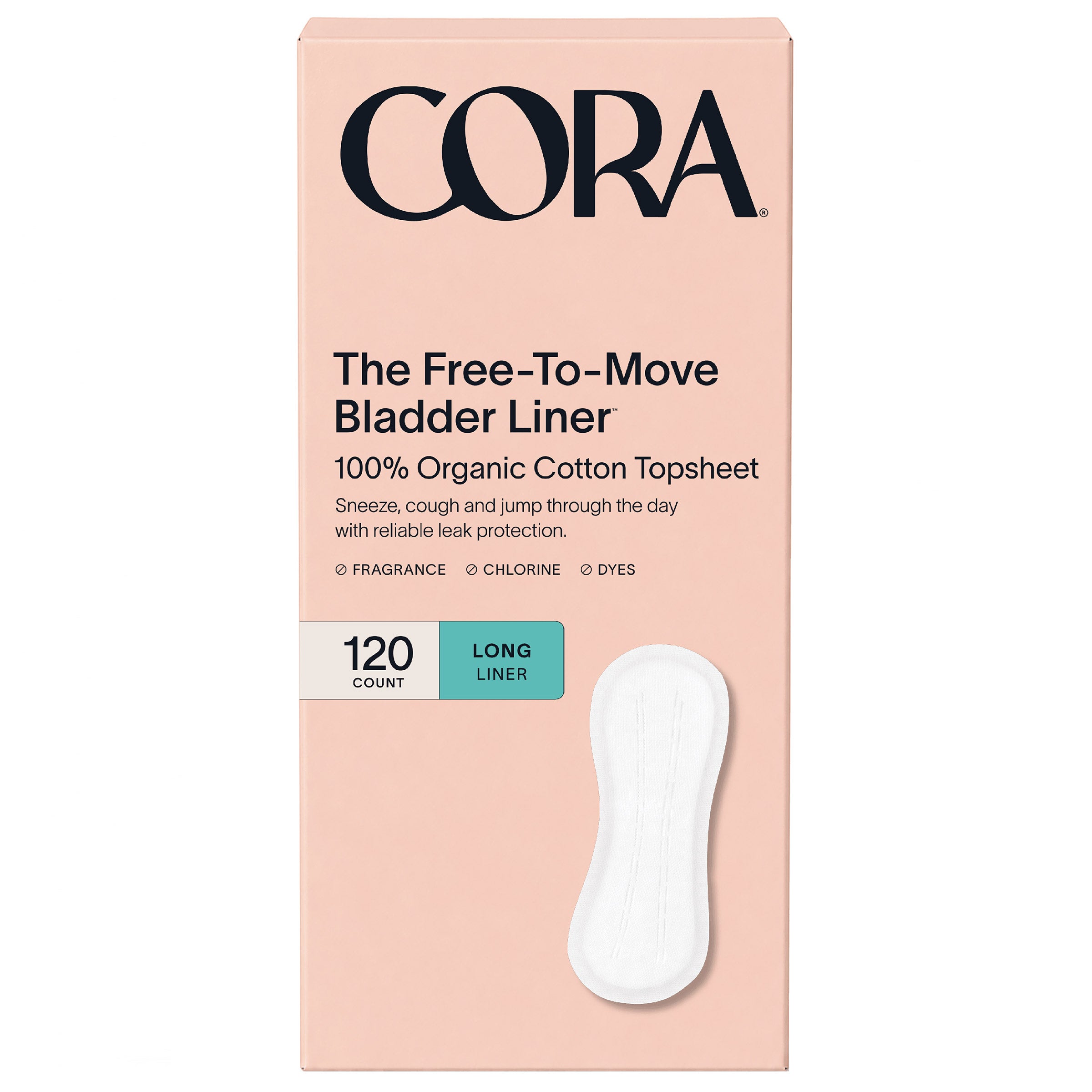 Cora Organic Cotton Bladder Liner, 120-count