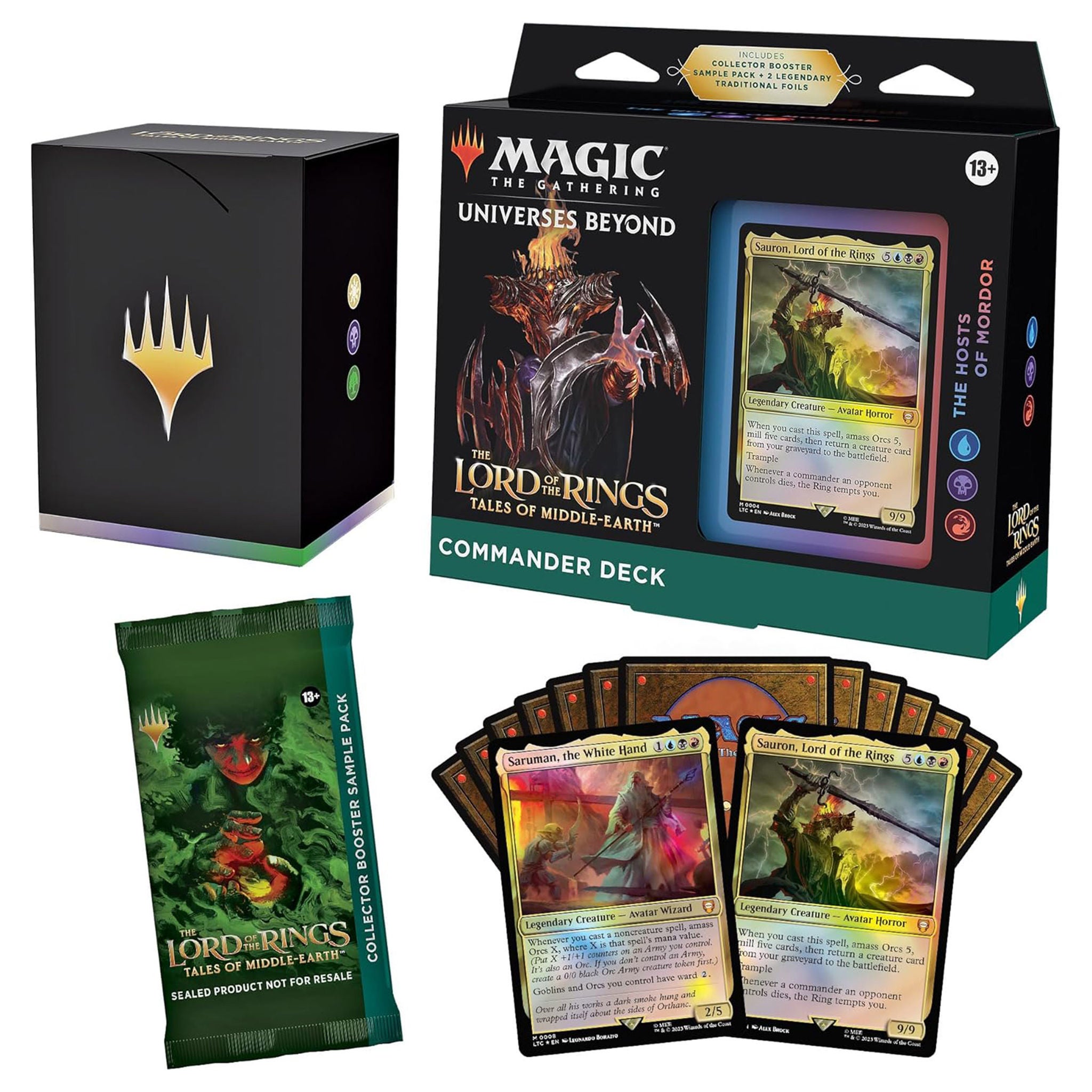Magic: The Gathering The Lord of the Rings Commander Bundle –The Hosts of Mordor