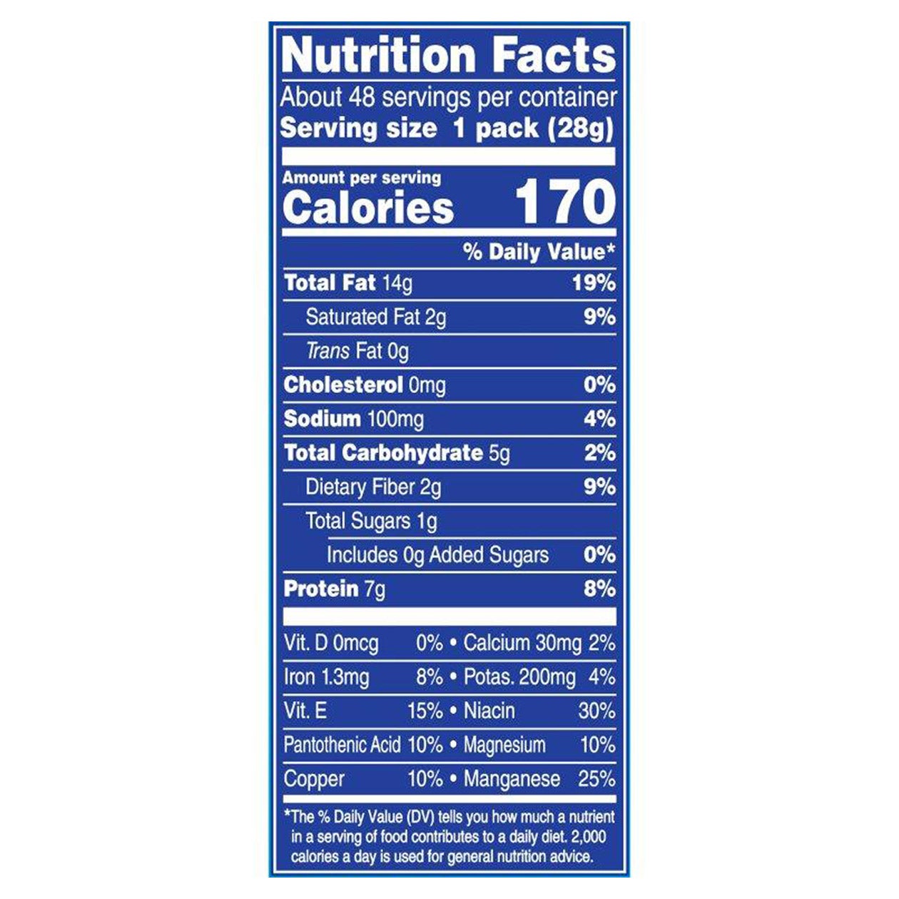Planters, Salted Peanuts, 1 oz, 48-count