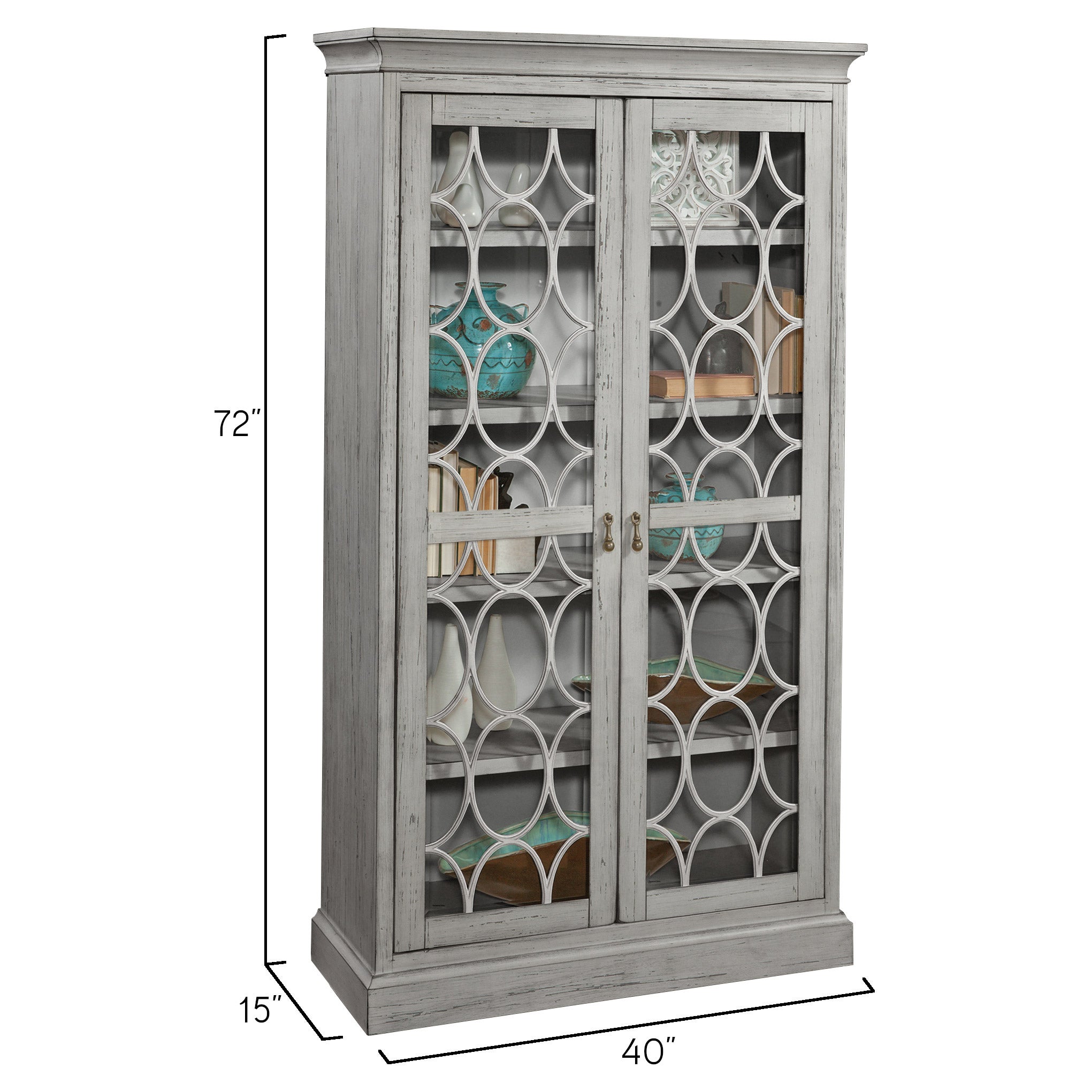 Fremont Glass Door Bookcase