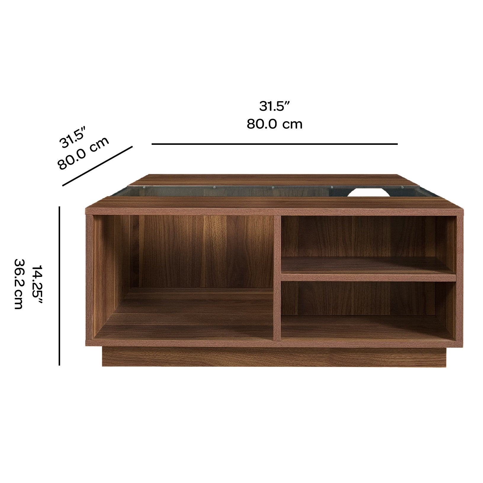 Coco Coffee Table with Hidden Pet Hideout