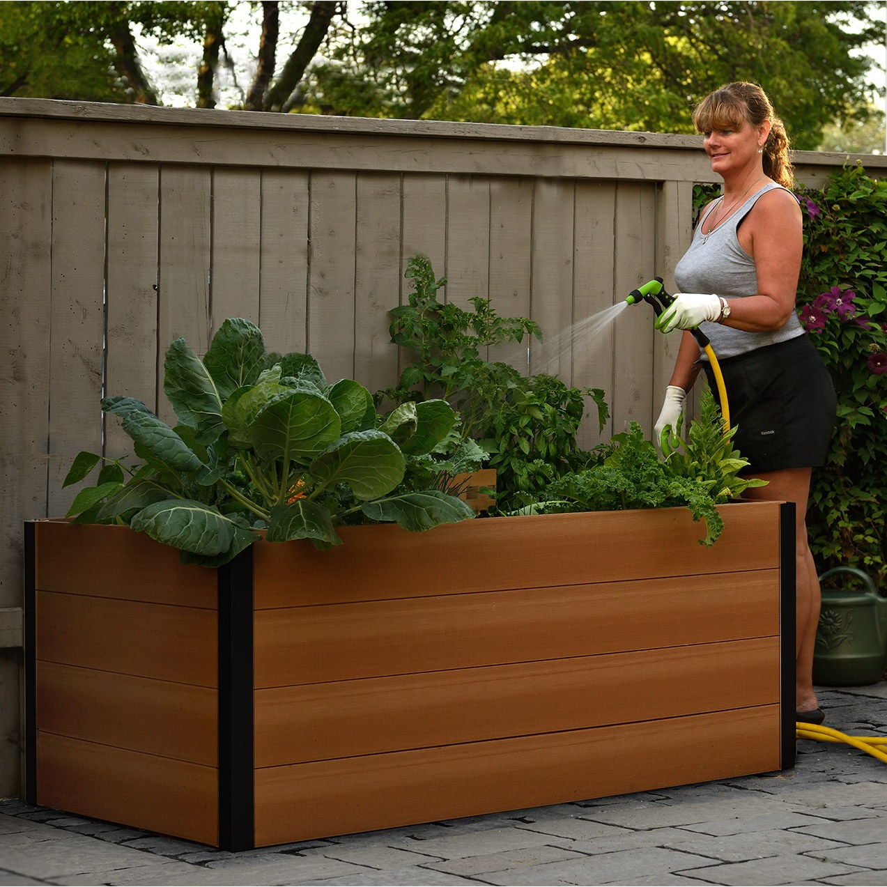 Vita Keyhole 3' x 5' Garden Bed